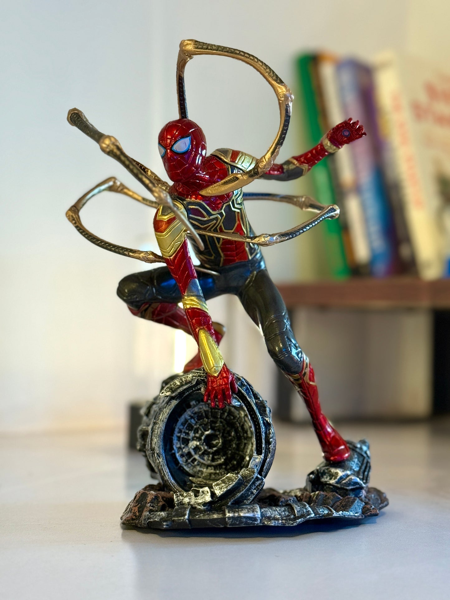 20cm Exclusive Iron Spider-Man Figure - Premium Marvel Collectible