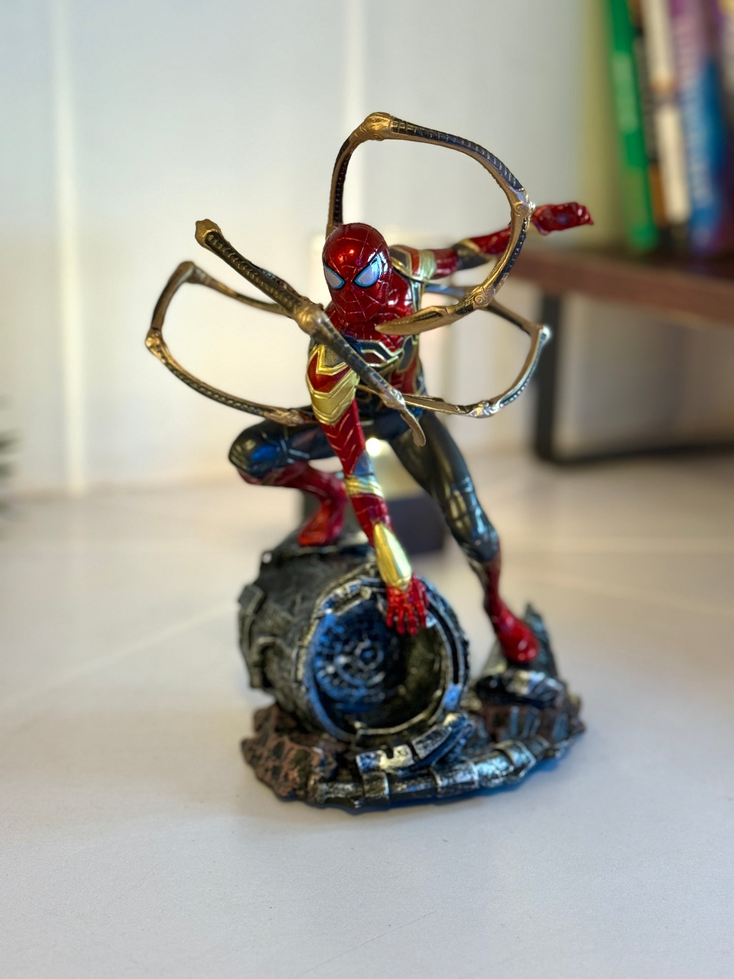 20cm Exclusive Iron Spider-Man Figure - Premium Marvel Collectible
