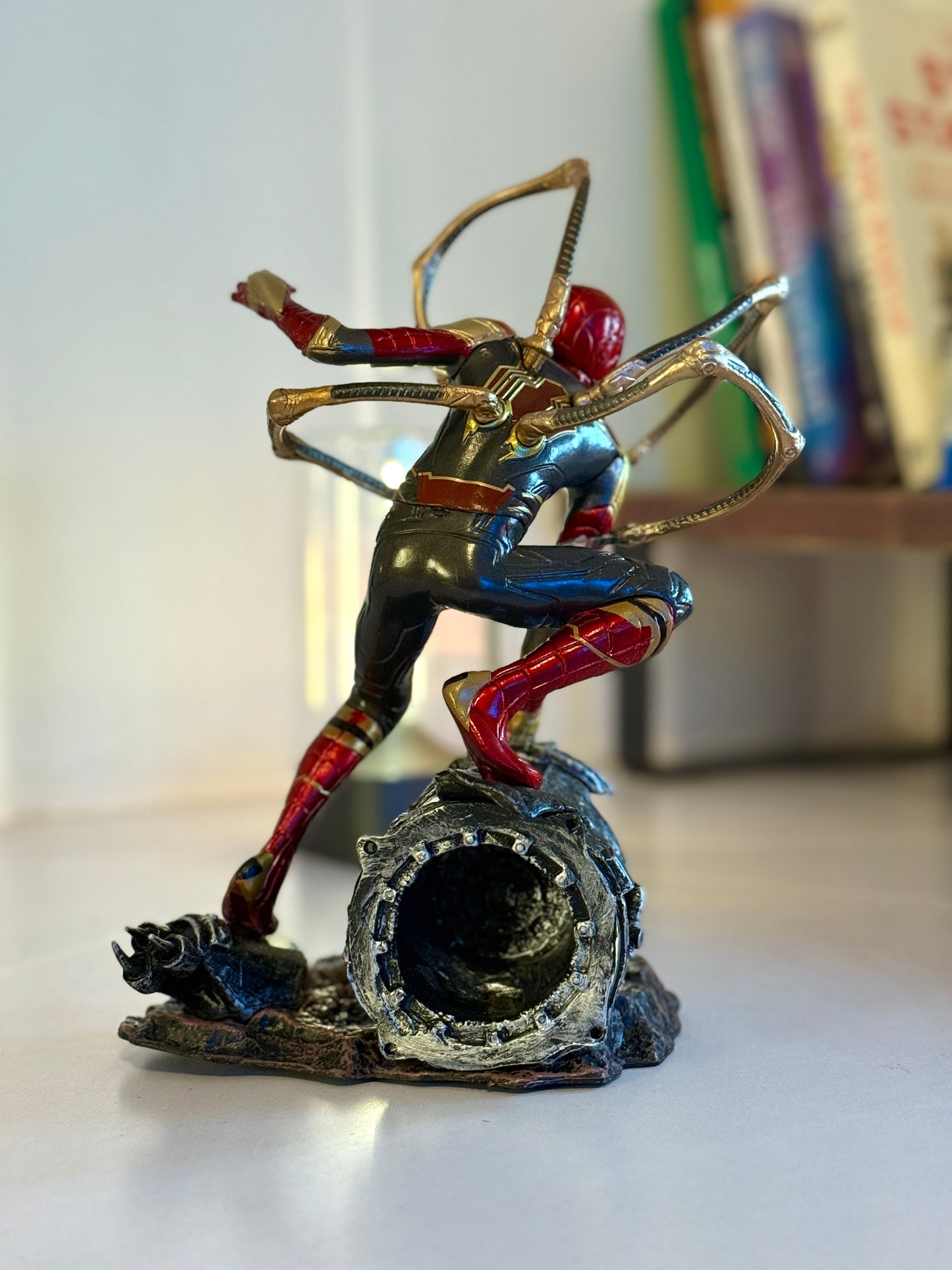 20cm Exclusive Iron Spider-Man Figure - Premium Marvel Collectible