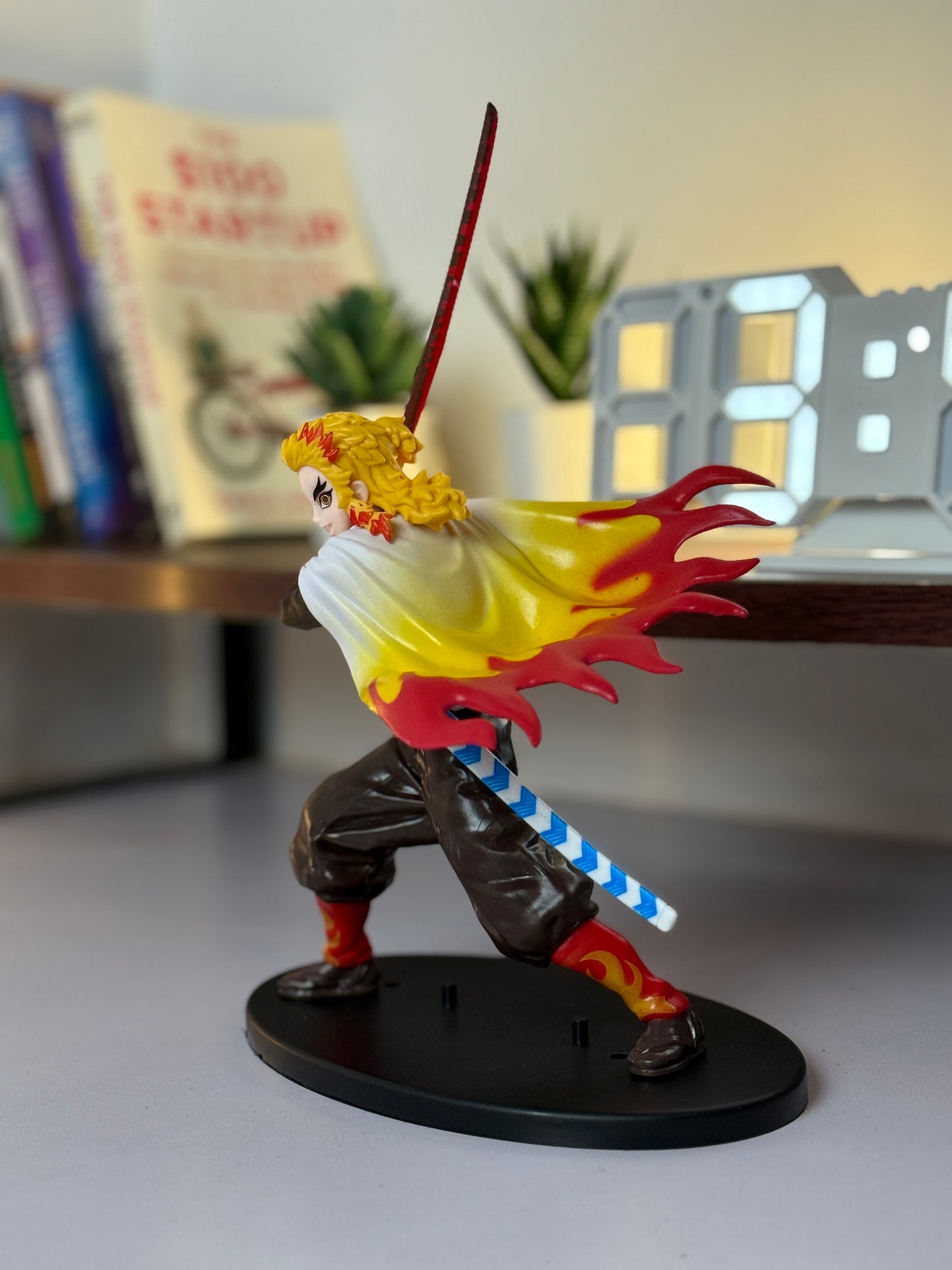 Demon Slayer Rengoku Kyojuro 18cm Action Figure – Flame Hashira Anime Collectible Statue