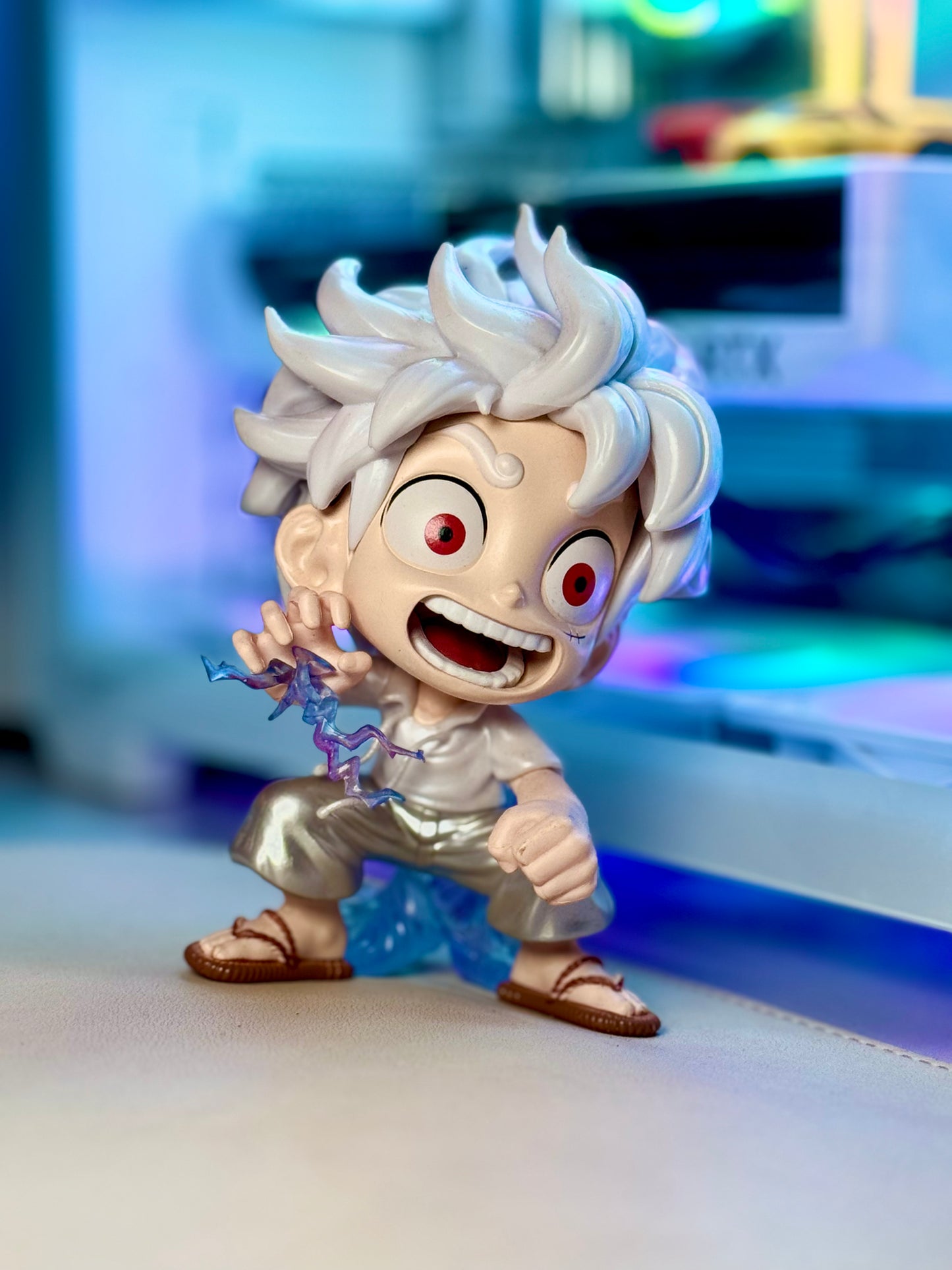 Gear 5 Luffy Anime Figure β Premium One Piece Collectible Toy