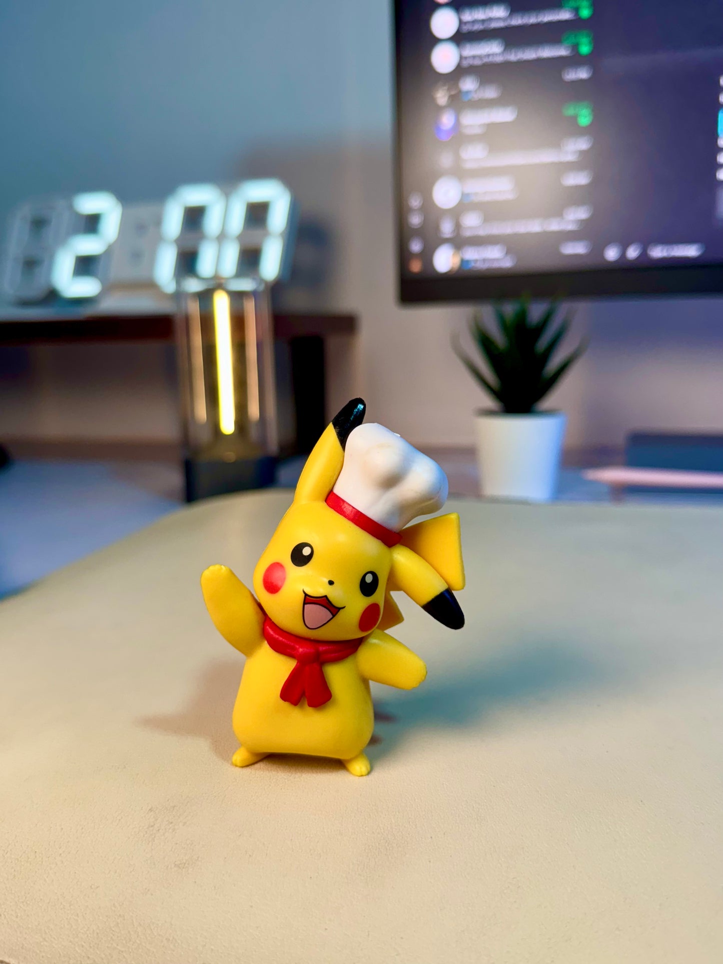 Chef Pikachu – 8.5cm Pokémon Cooking Edition Action Figure