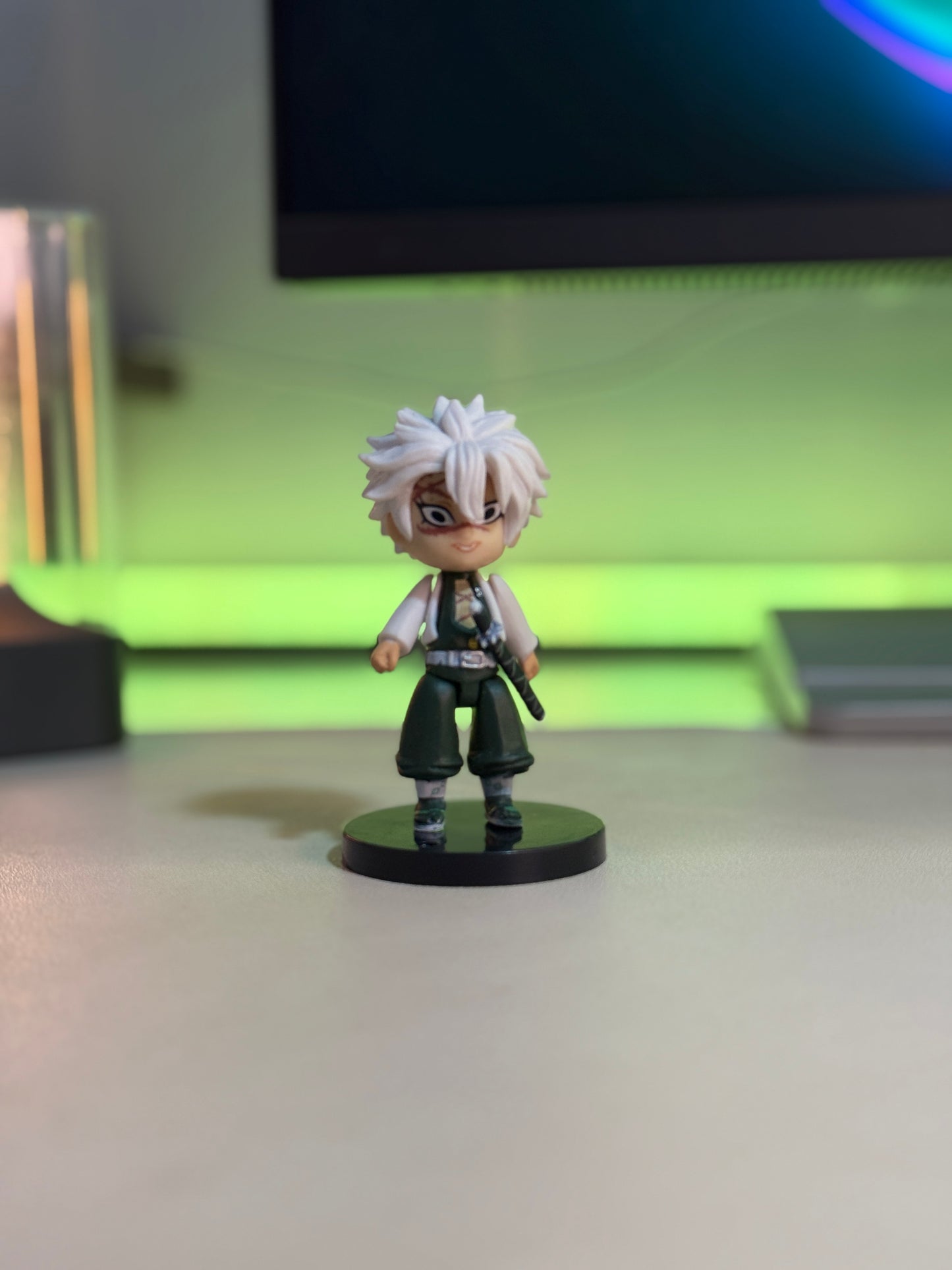 Sanemi Shinazugawa Nendoroid Style Figure - 8.5cm Demon Slayer Wind Hashira Collectible