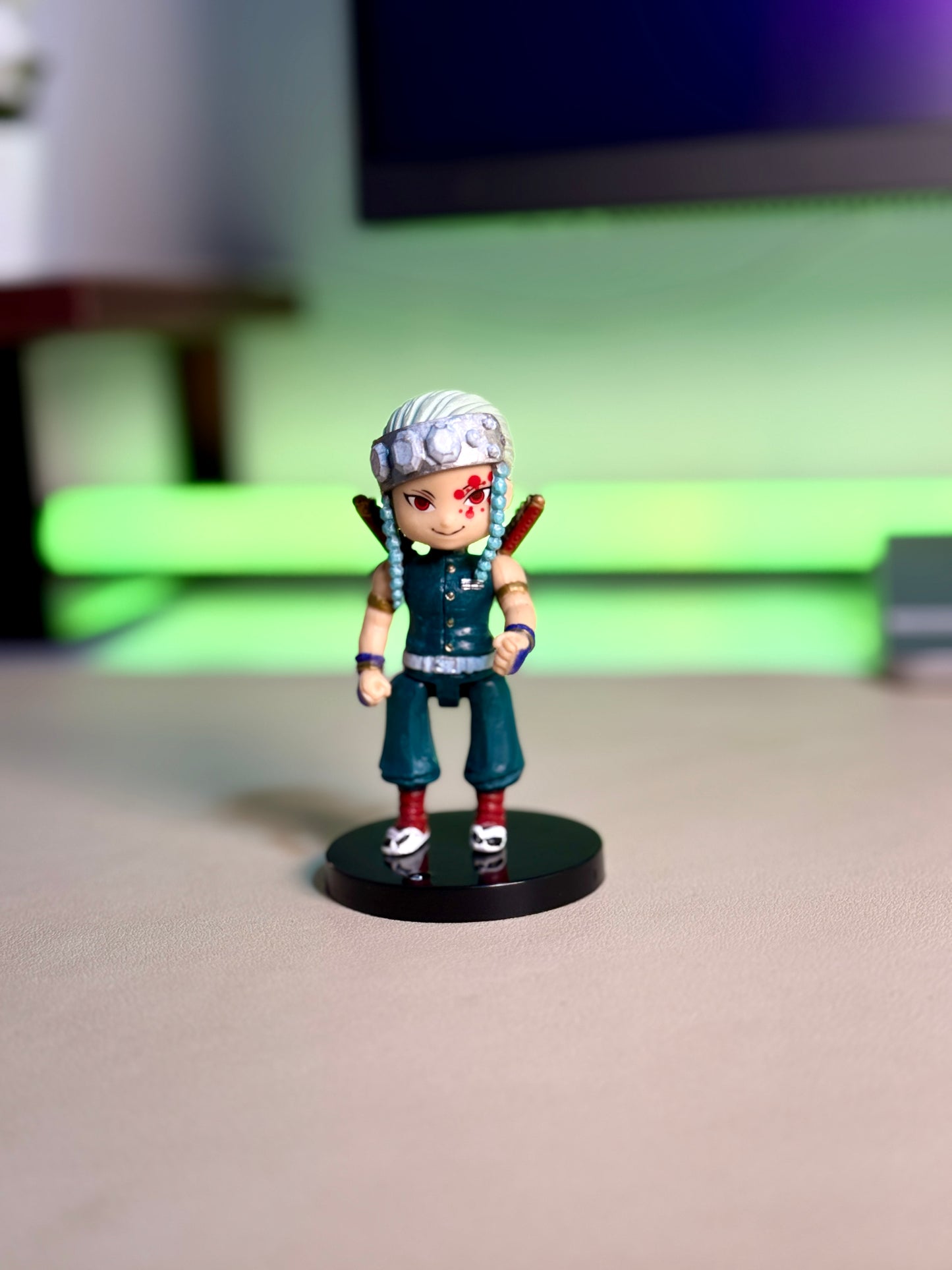 Tengen Uzui Chibi Figure - 8.5cm Demon Slayer Sound Hashira Collectible