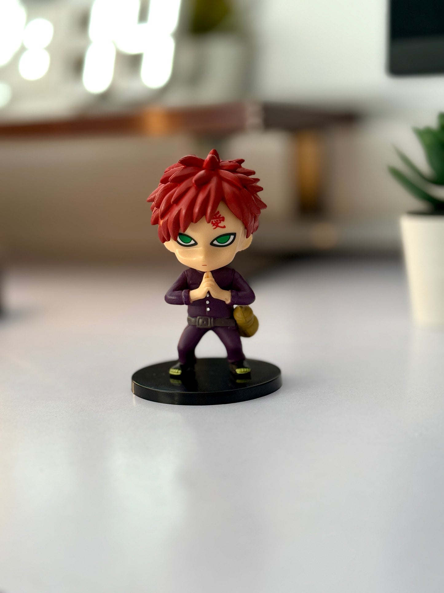Naruto Shippuden Gaara 10cm Chibi Figure - Kazekage Anime Collectible