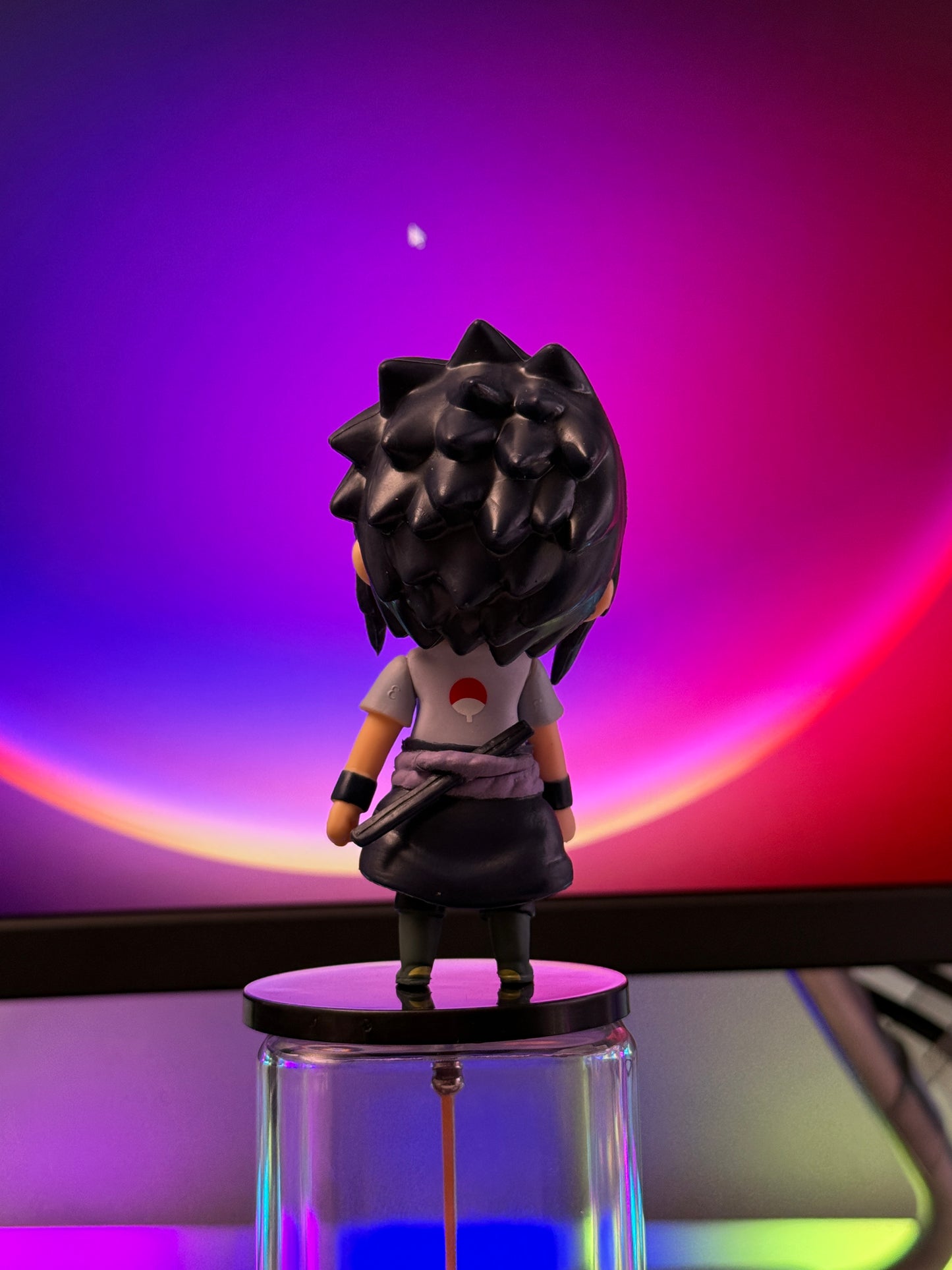 Naruto Shippuden Sasuke Uchiha 10cm Chibi Figure - Anime Collectible