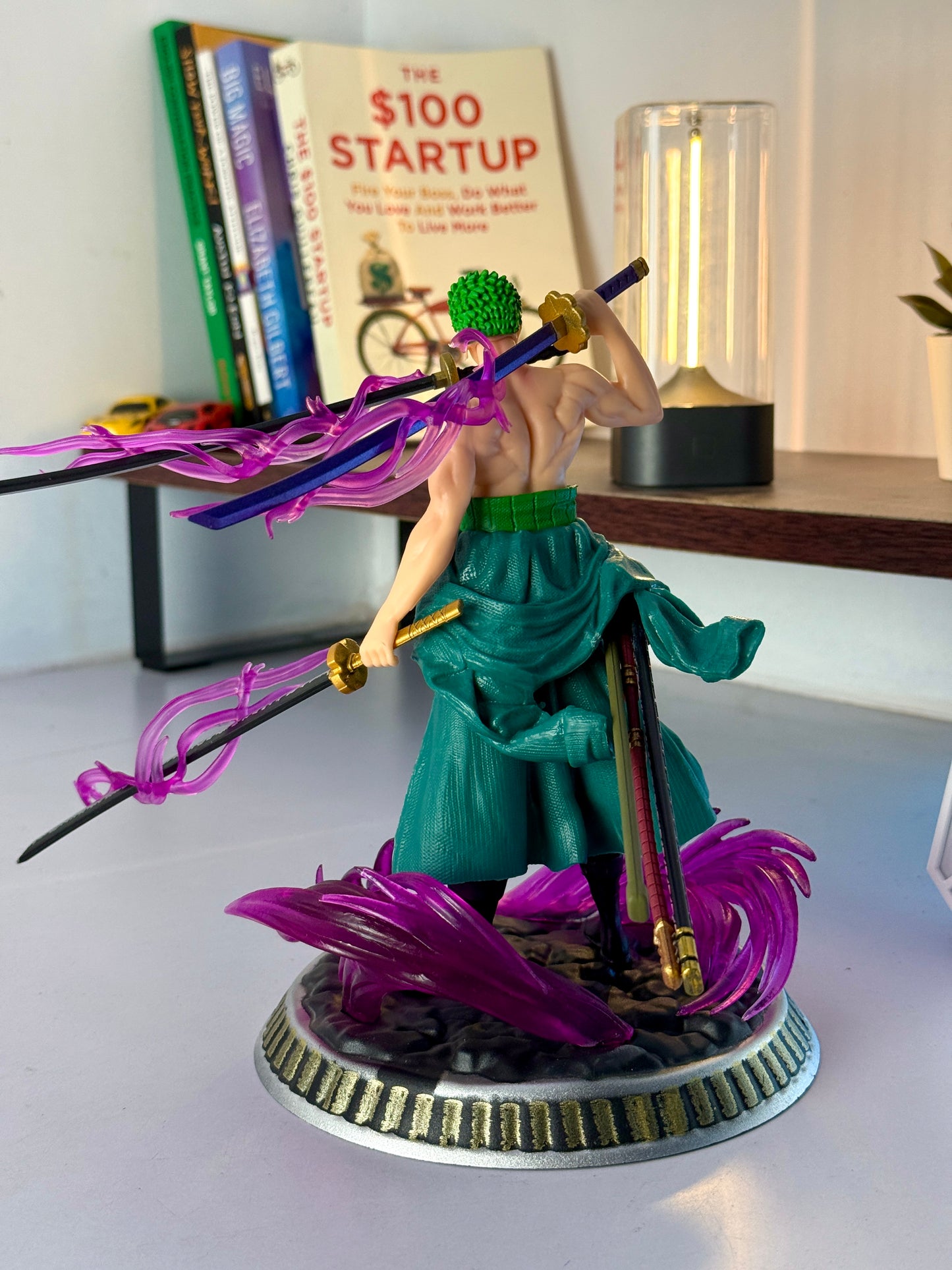 Roronoa Zoro Three-Sword Style Action Figure - One Piece Collectible (25CM)