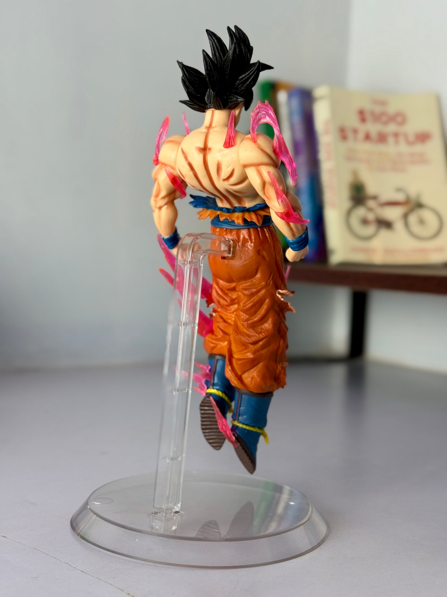 Goku Ultra Instinct Omen Battle-Damaged Figure - Dragon Ball Super Collectible (24CM)