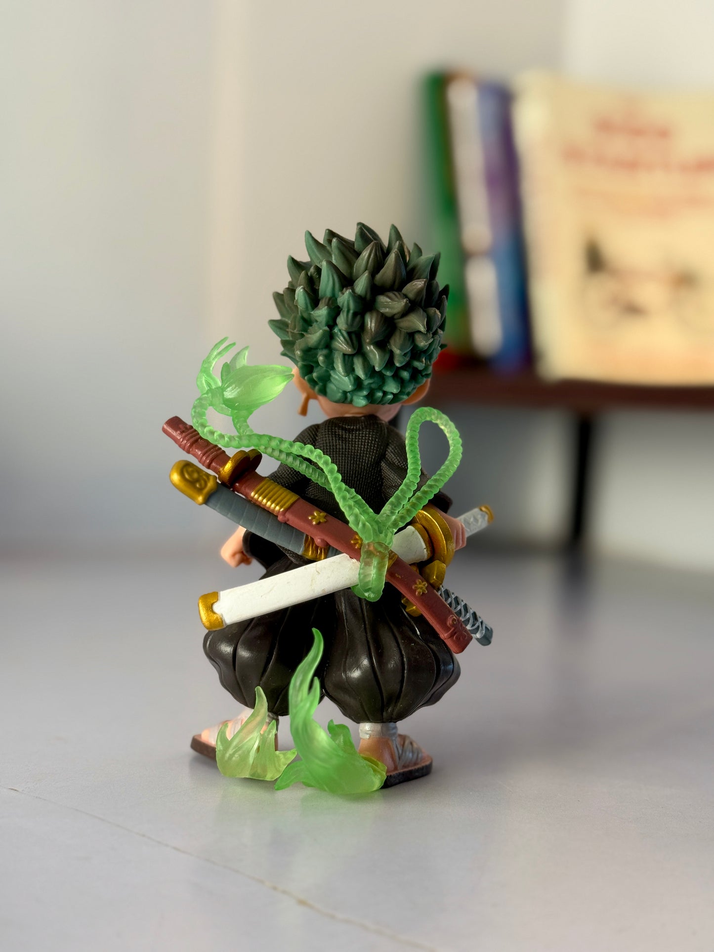 Chibi Roronoa Zoro Wano Arc Figure - One Piece Collectible (15CM)