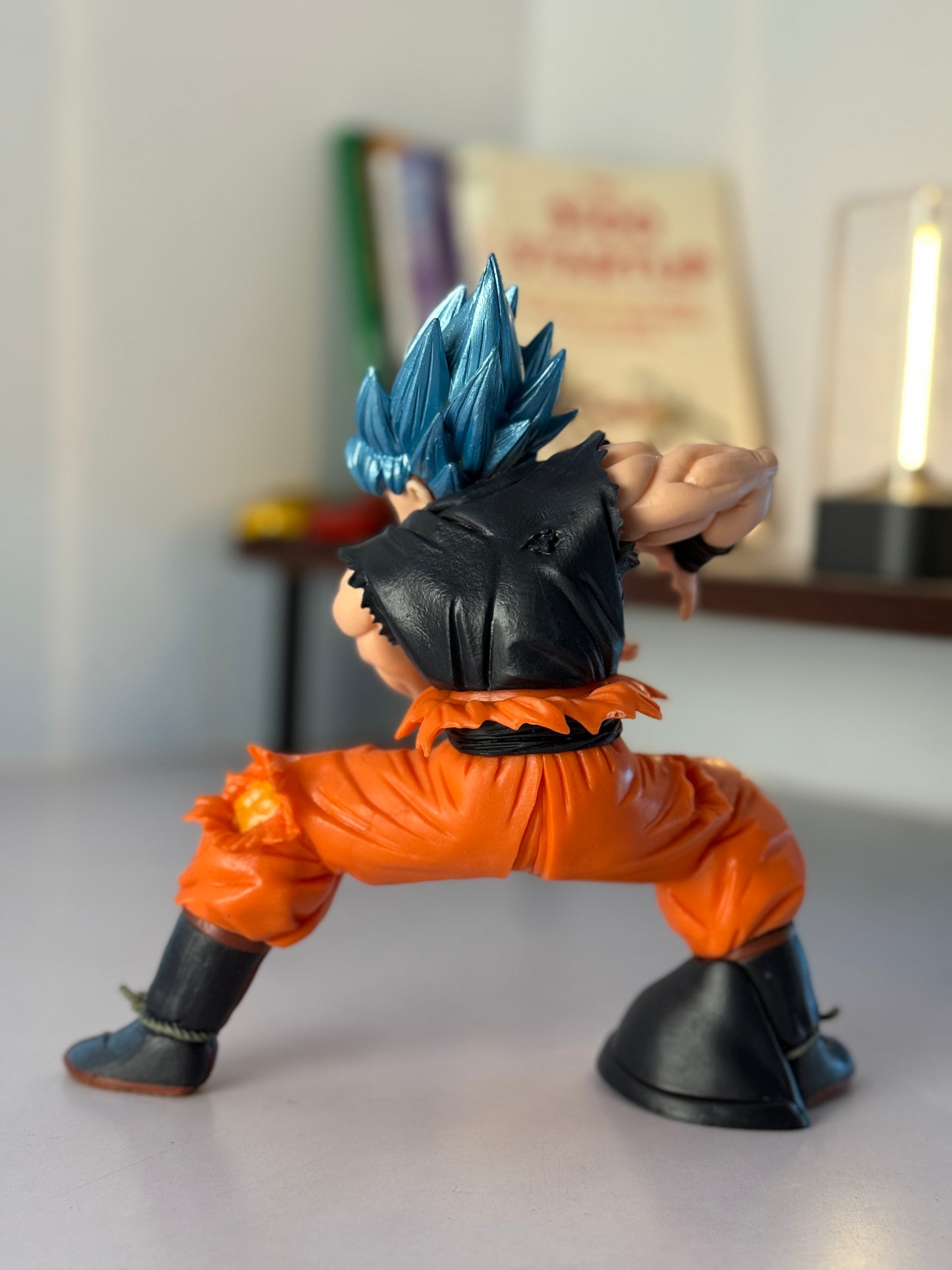 Goku Super Saiyan Blue Kaioken Figure - Dragon Ball Super Collectible (19CM)