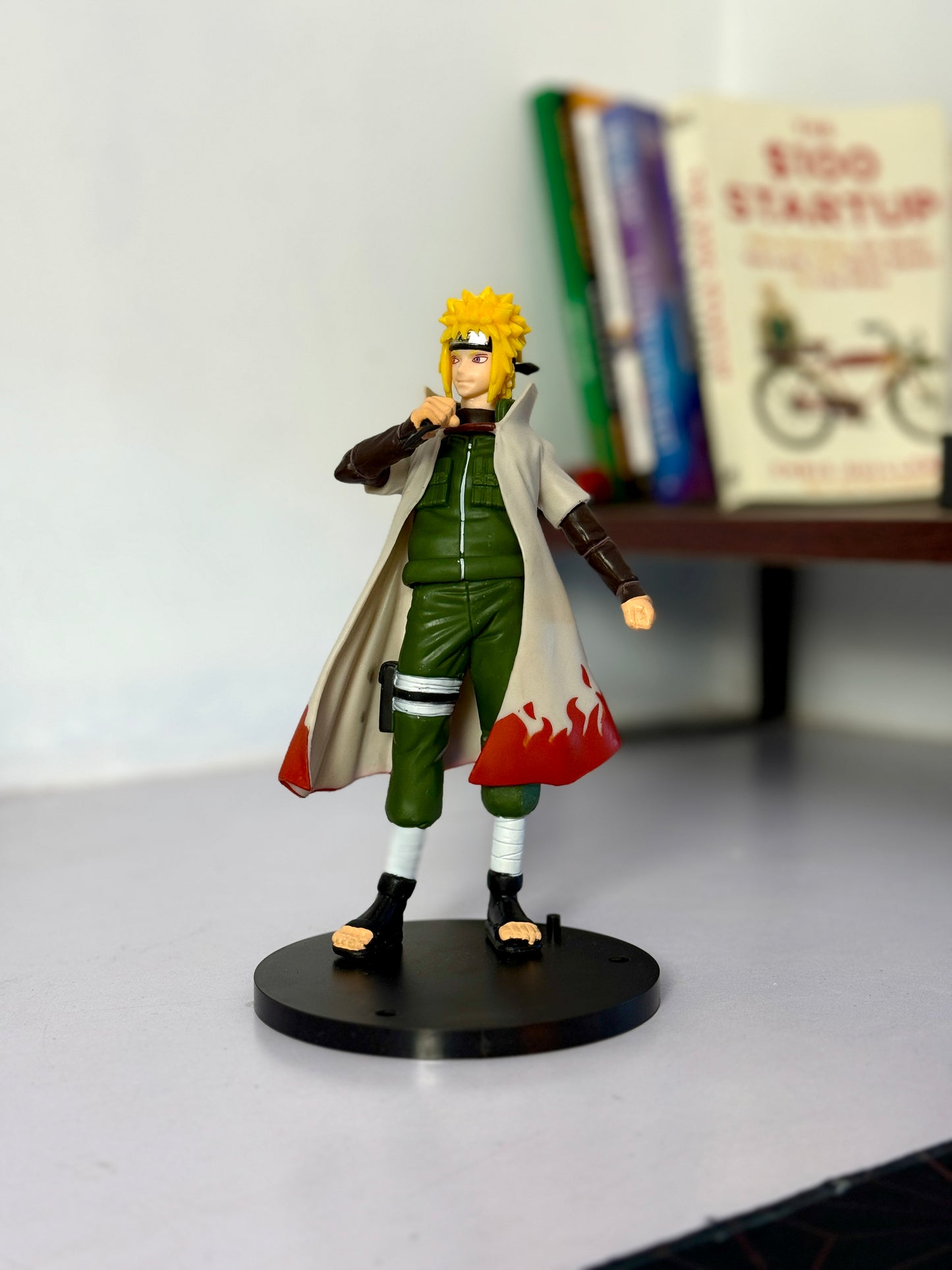 Minato Namikaze Fourth Hokage Figure - Naruto Shippuden Collectible (18CM)