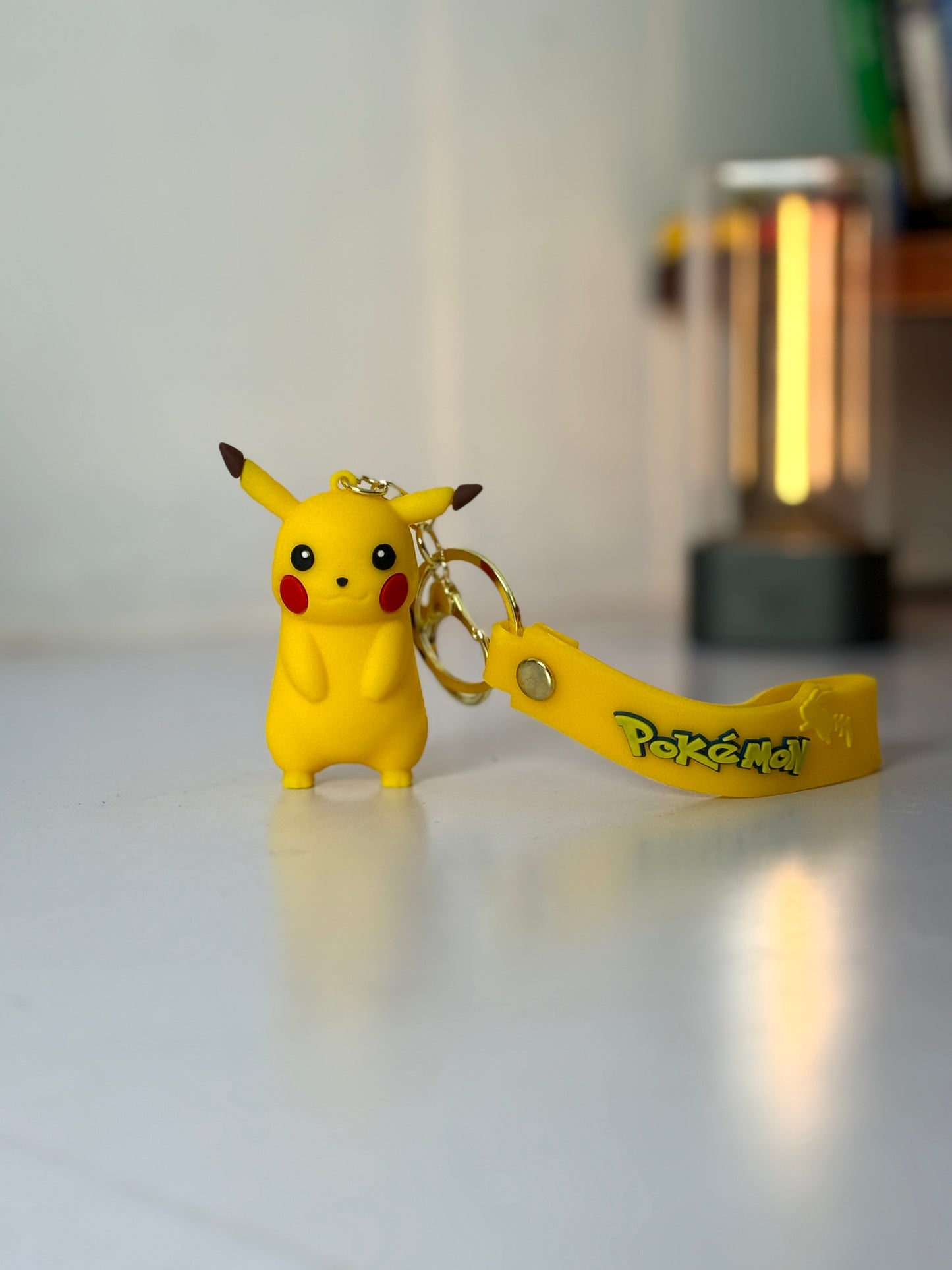 Pokémon Pikachu 3D Silicone Soft Keychain (7-10 cm)