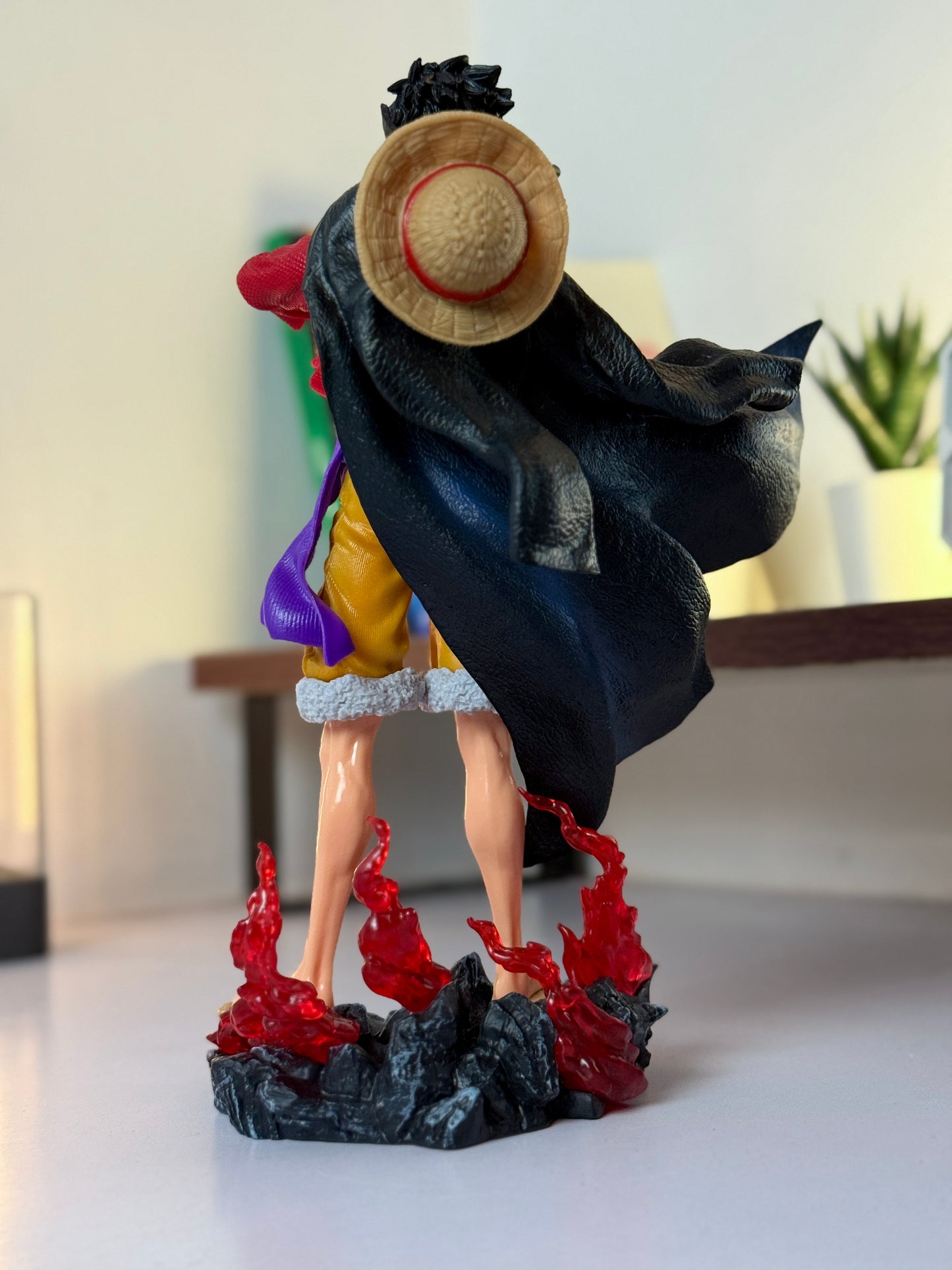 One Piece Monkey D. Luffy 25cm Action Figure – Fire Fist Pose Anime Collectible Statue