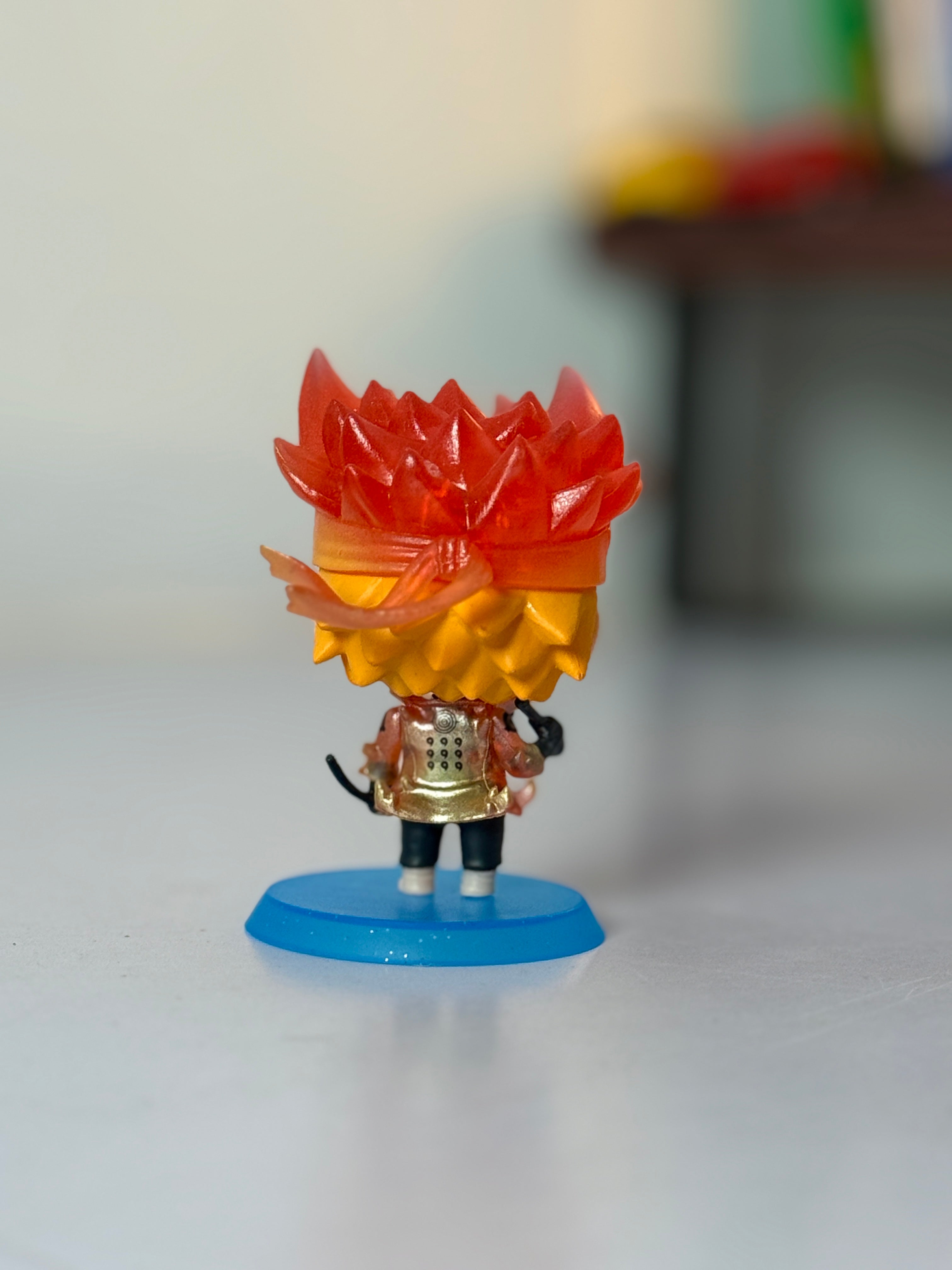 Naruto Nine-Tails Chakra Mode 10cm Mini Figure