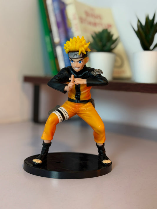 Naruto Uzumaki Action Figure | Naruto Shippuden Anime Figure 18cm | Collectible Statue for Fans