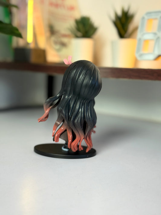 13 cm Nezuko Kamado Figurine – Demon Slayer Chibi Style Collectible