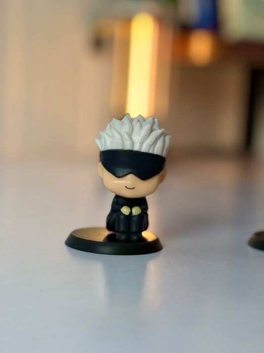 Satoru Gojo Chibi Figure with Base - 6.5cm Jujutsu Kaisen Collectible