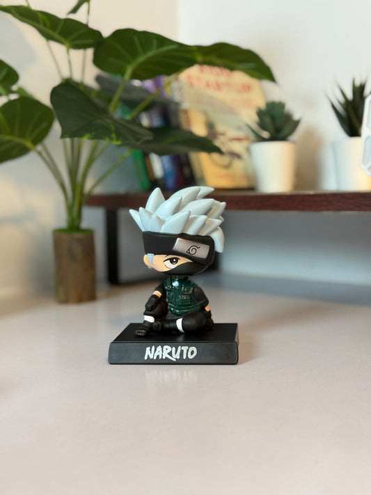 Naruto Kakashi Bubble Head Figure – Anime Collectible