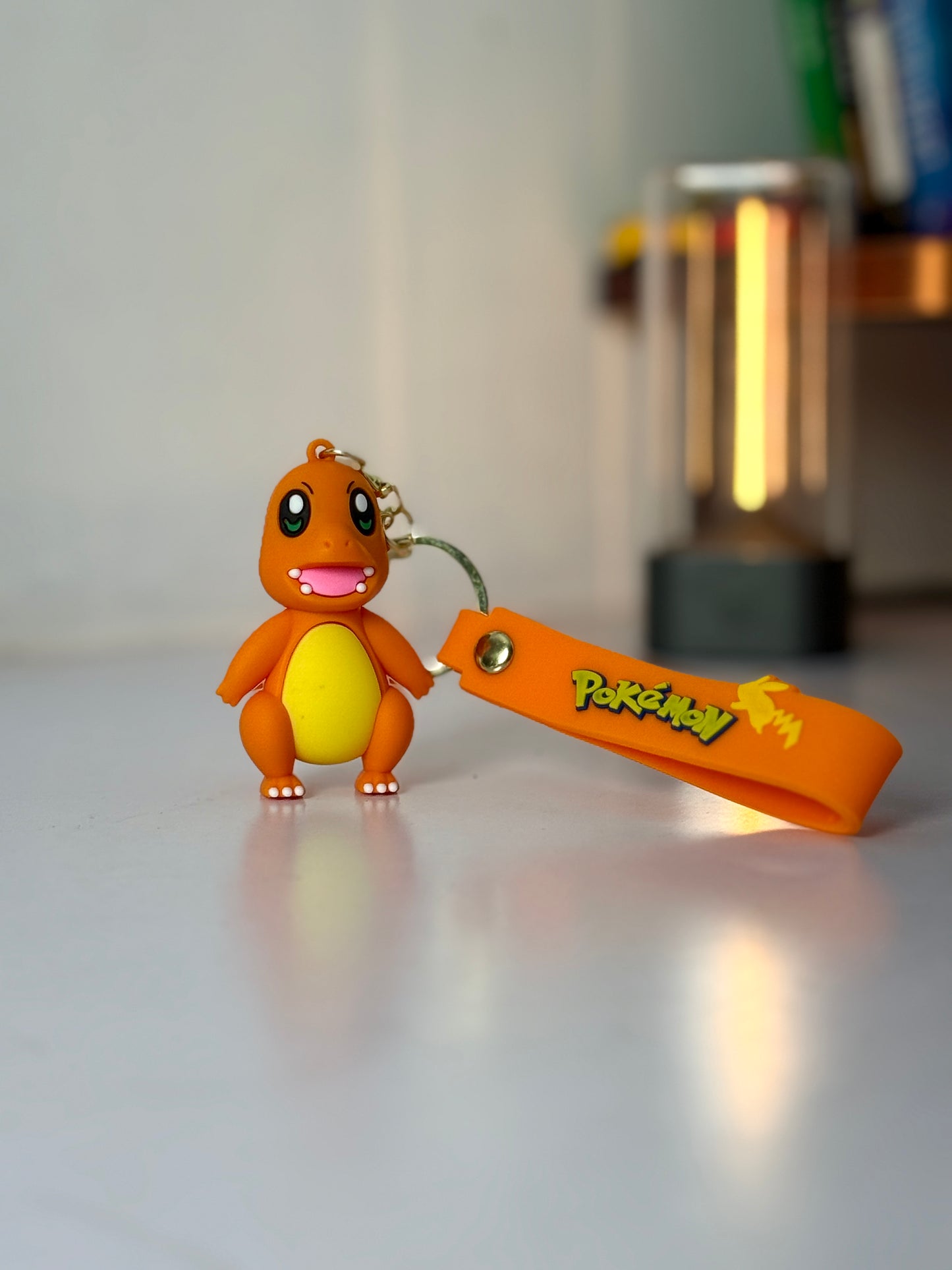 Pokémon Charmander 3D Silicone Soft Keychain (7-10 cm)
