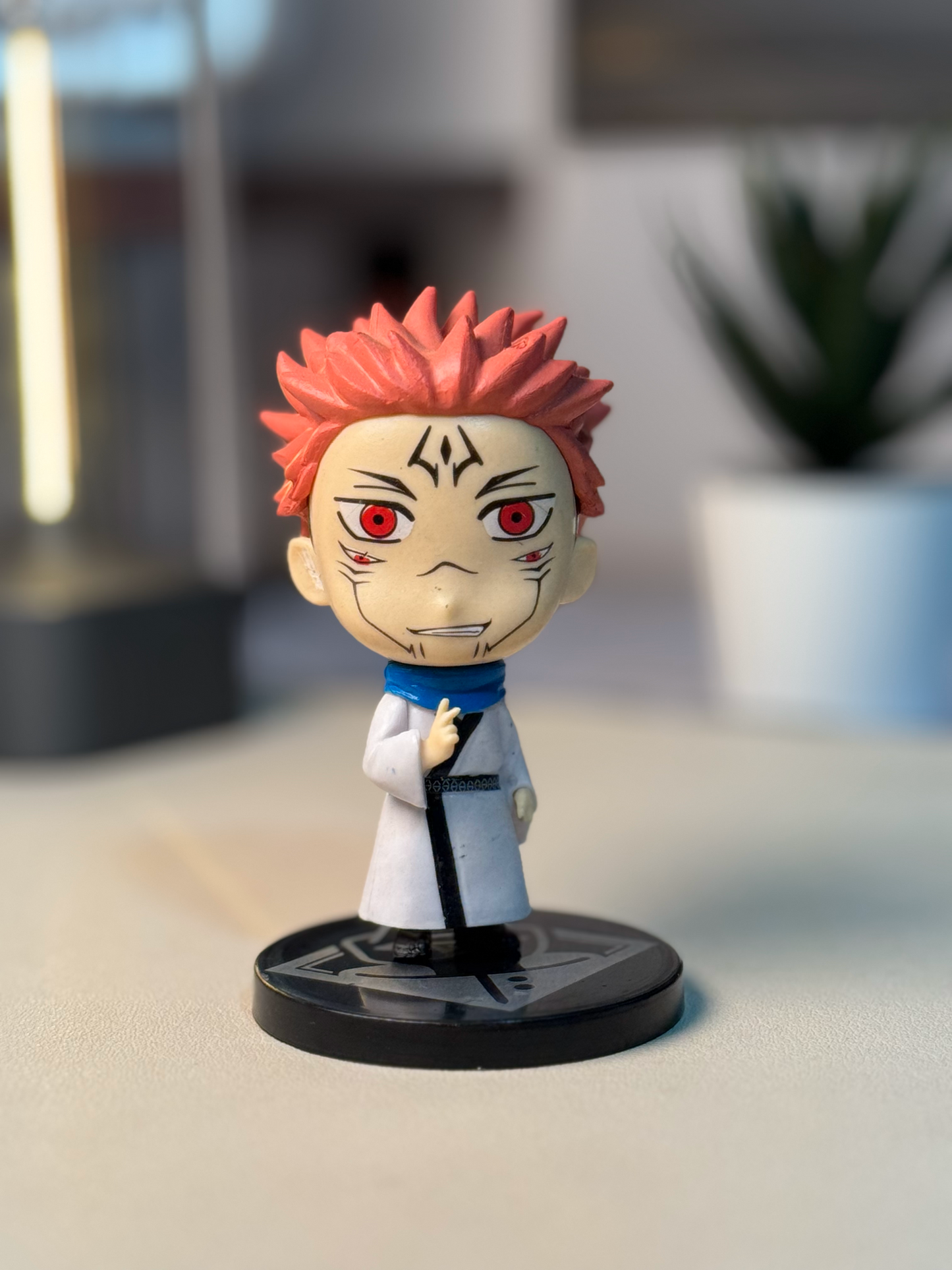 Ryomen Sukuna Chibi Figure – 10cm Jujutsu Kaisen Mini Collectible | Anime PVC Toy