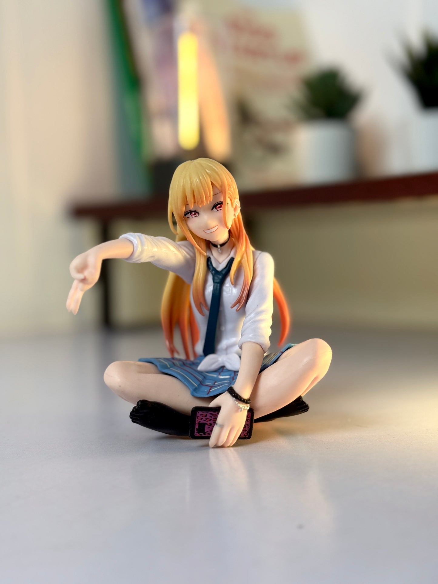 10 cm Marin Kitagawa Figurine – Sitting Pose Anime Collectible