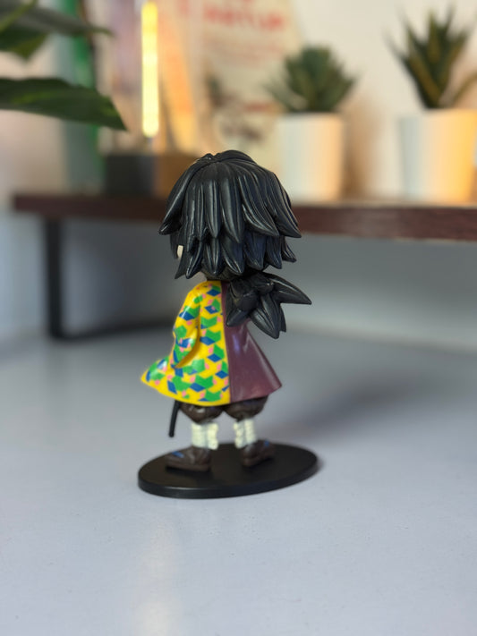 13 cm Giyu Tomioka Figurine – Demon Slayer Chibi Style Collectible