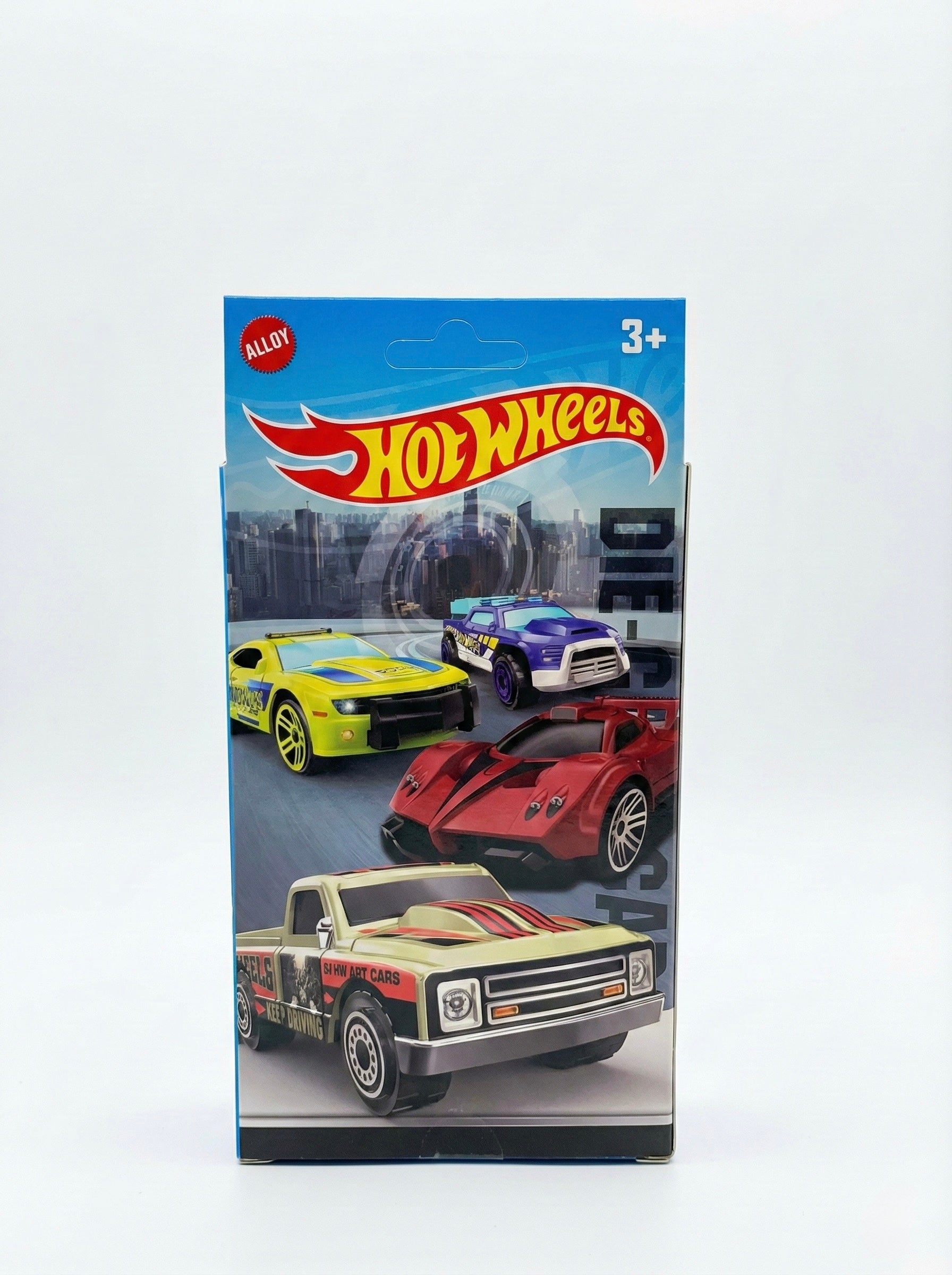 Hot Wheels Style Alloy Die-Cast Car Set – 3 PCS Premium Toy Cars for Kids (3+ Years)