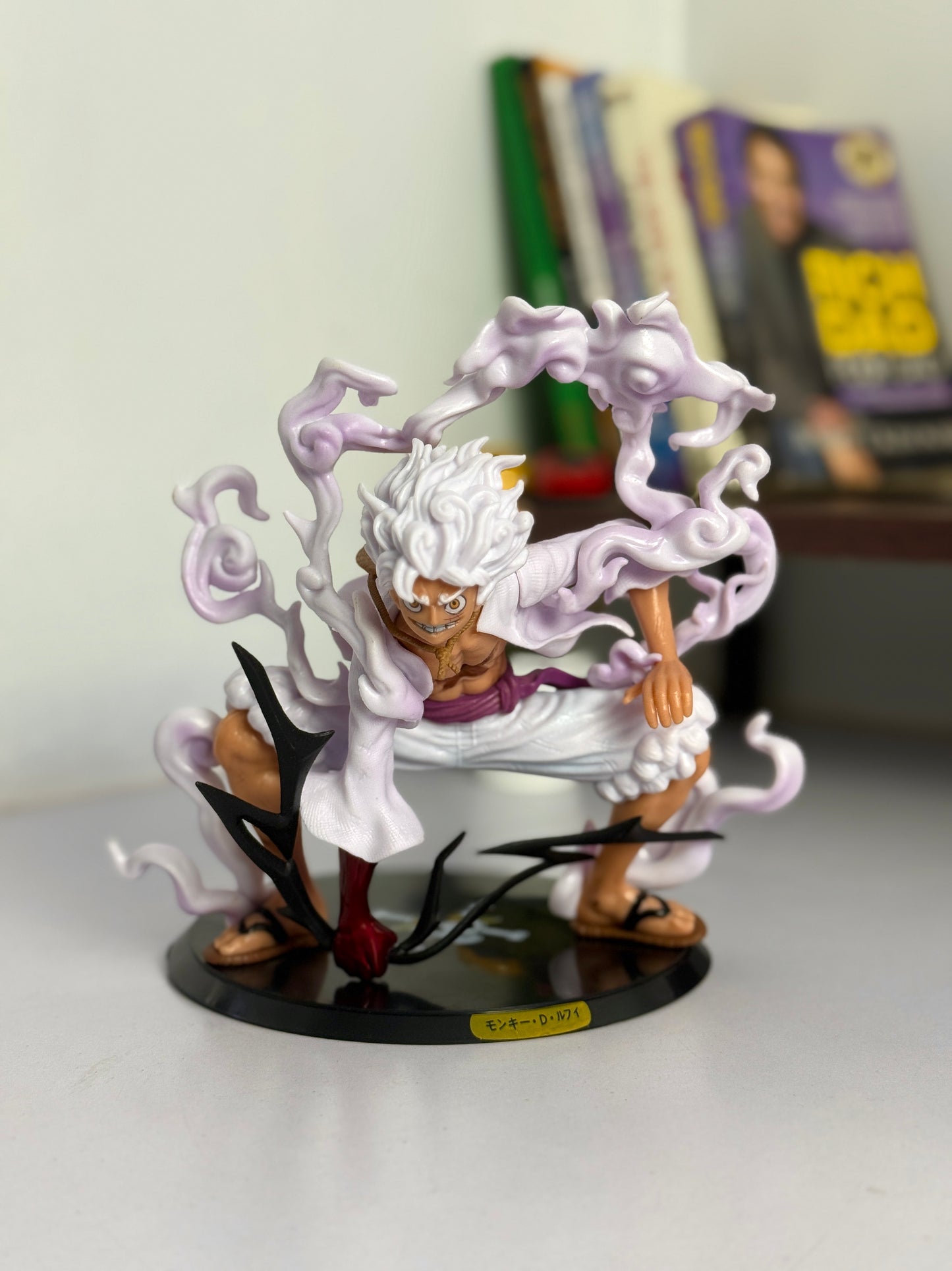 LUFFY GEAR 5 WITH BLACK BASE 20CM ACTION FIGURE