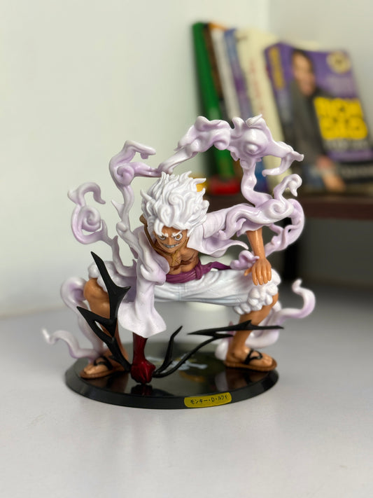 LUFFY GEAR 5 WITH BLACK BASE 20CM ACTION FIGURE