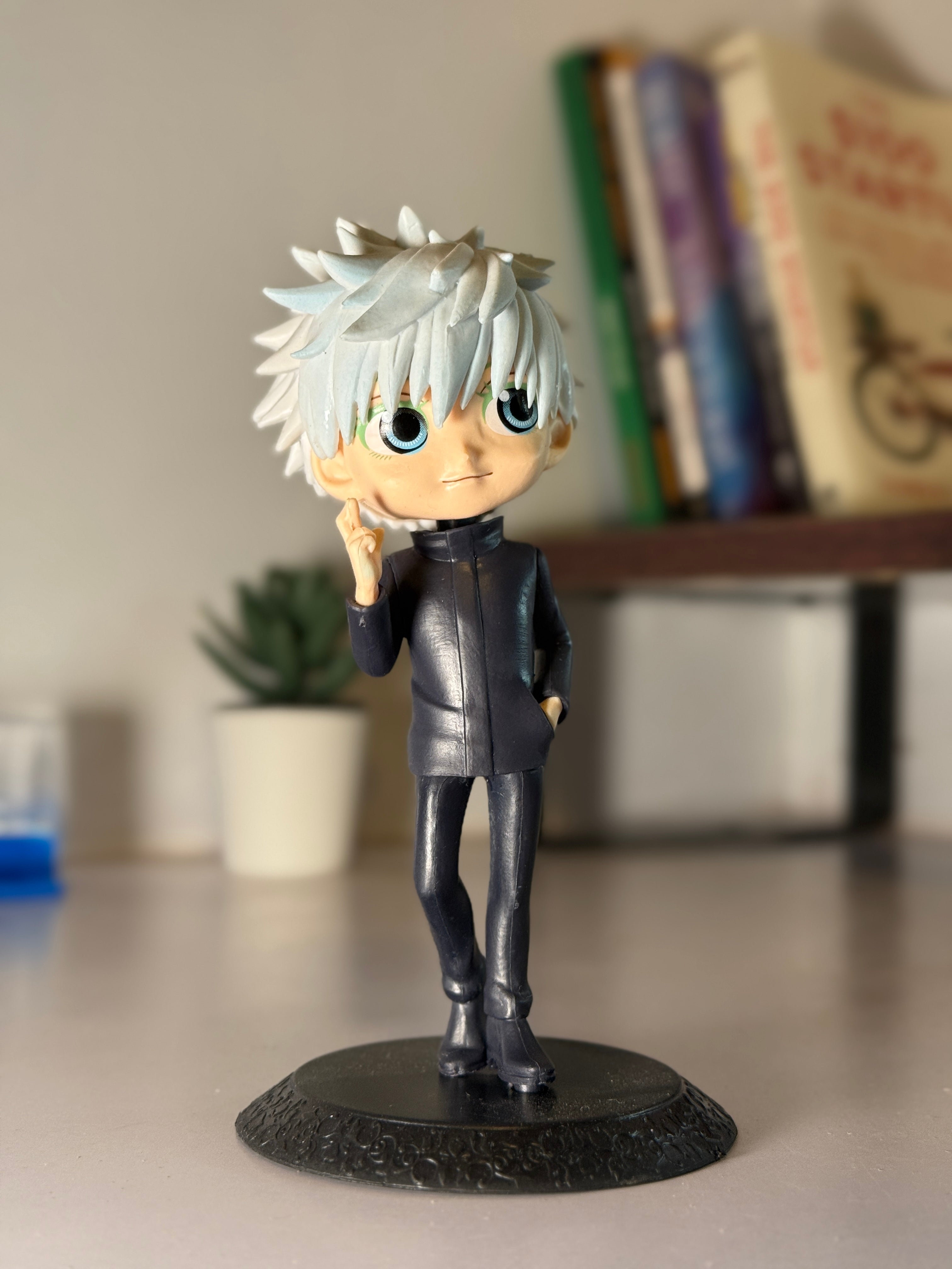 Satoru Gojo Chibi Standing Figure - Jujutsu Kaisen Collectible (15CM)
