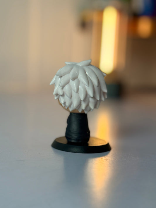 Satoru Gojo Chibi Figure (Unmasked) - 6.5cm Jujutsu Kaisen Collectible