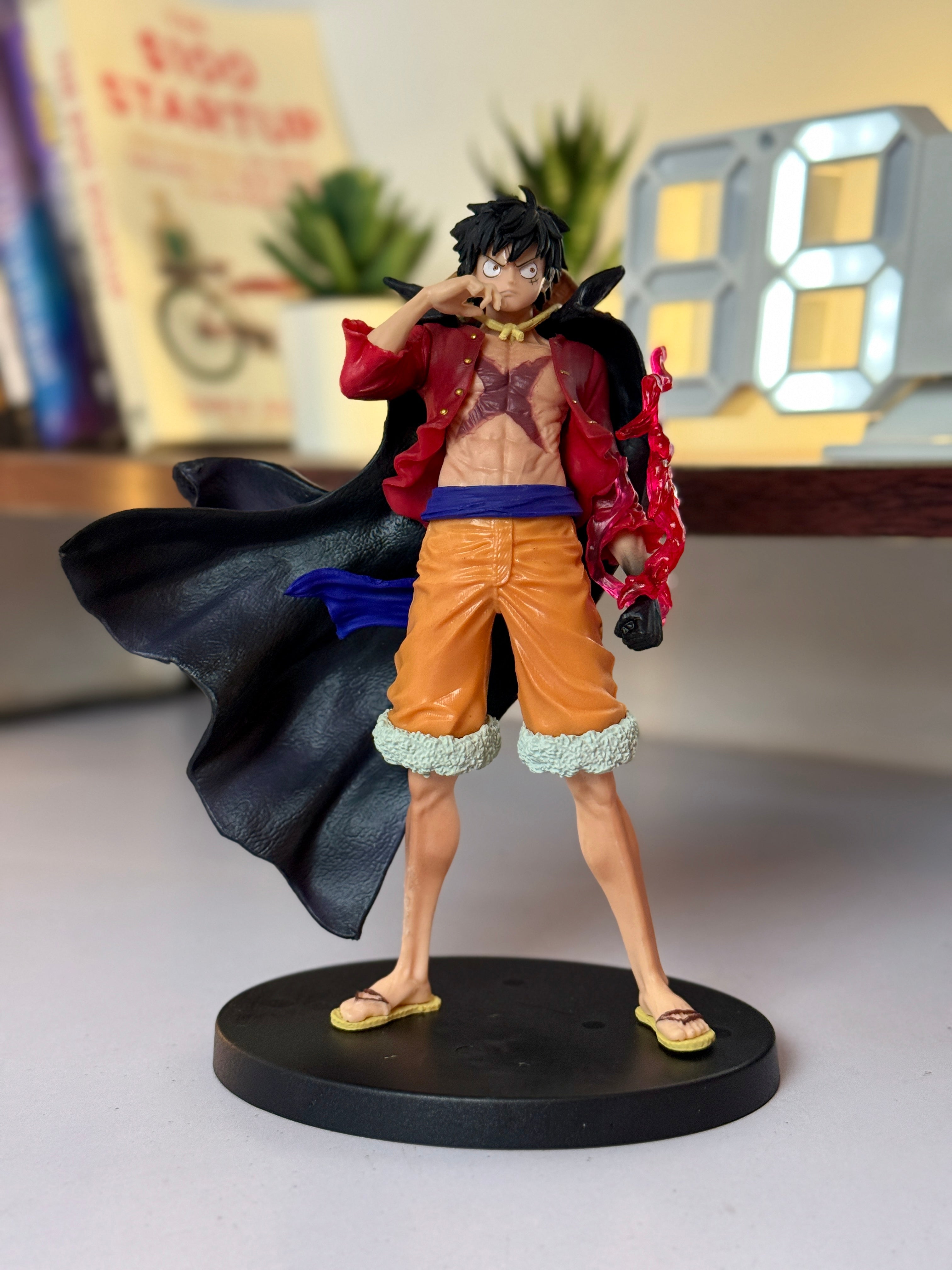One Piece Monkey D. Luffy 19cm Action Figure – Fire Fist Pose Anime Collectible Statue