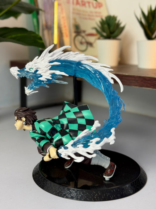17 cm Tanjiro Kamado Figurine – Demon Slayer Water Breathing Collectible