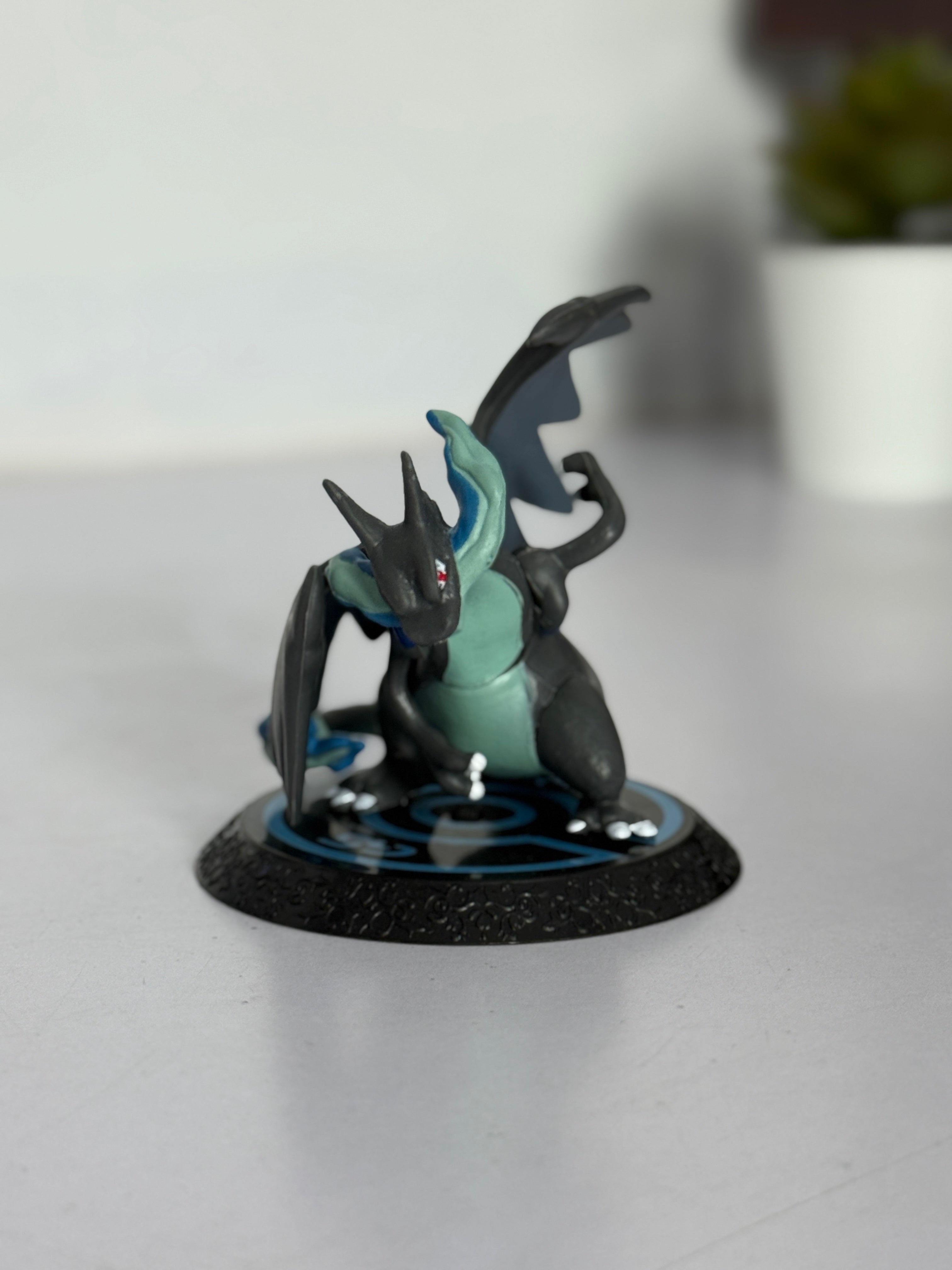 Mega Charizard X Collectible Figure – Pokémon Desk Ornament Toy 8 cm