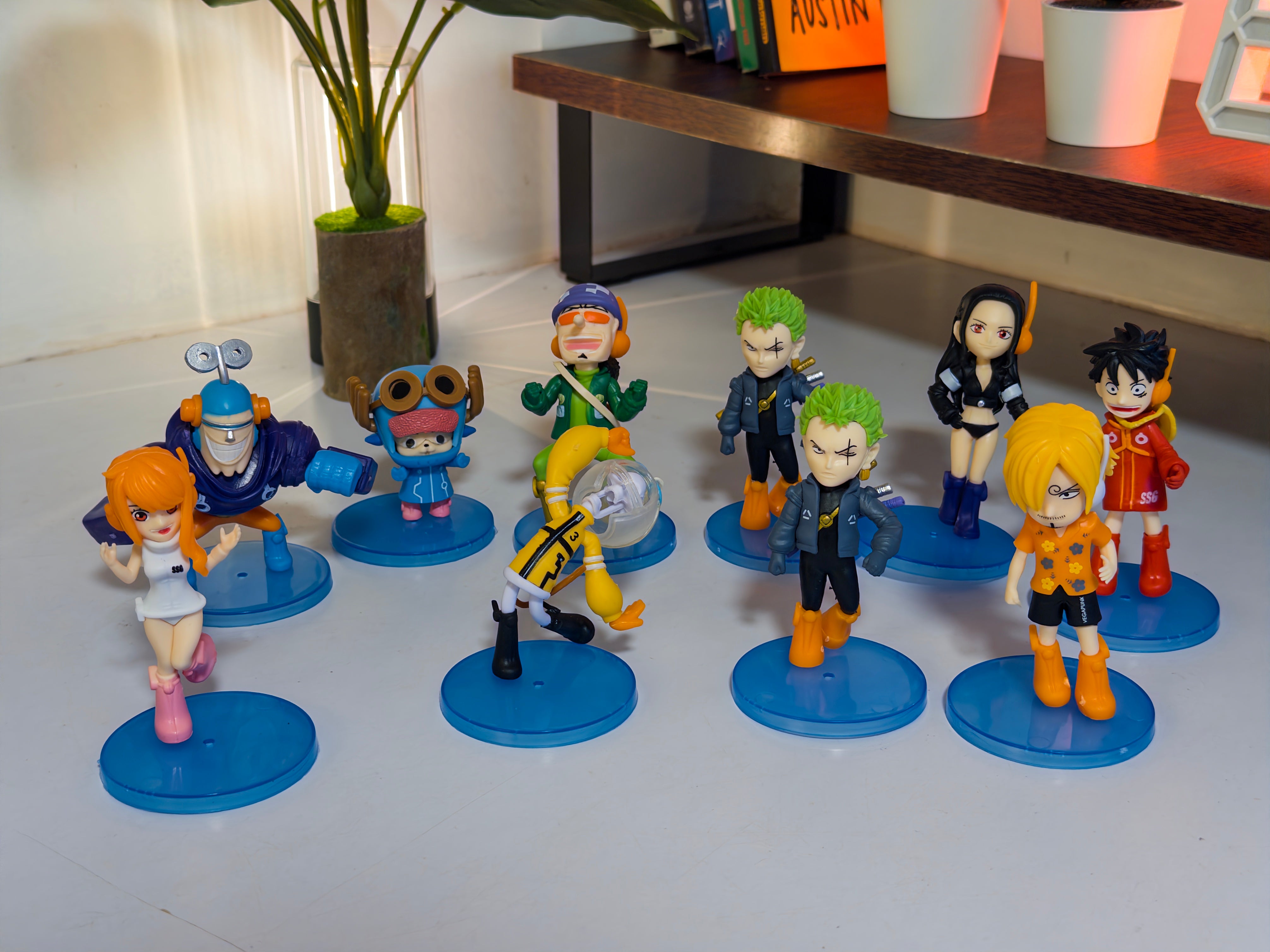 One Piece Mini Action Figure Set – 10cm (Set of 10 Characters) | Action Nook