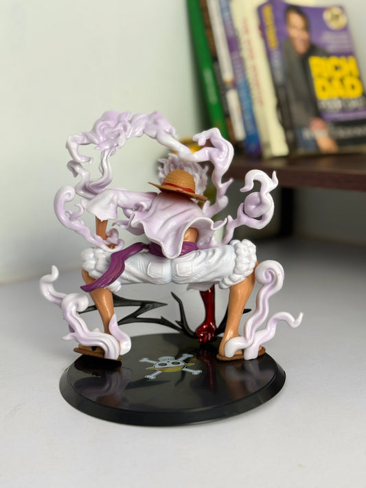 LUFFY GEAR 5 WITH BLACK BASE 20CM ACTION FIGURE