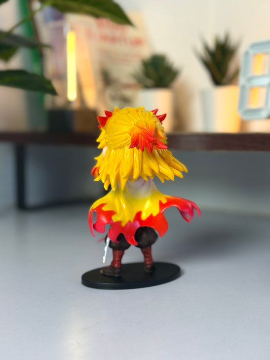 13 cm Kyojuro Rengoku Figurine – Demon Slayer Chibi Style Collectible
