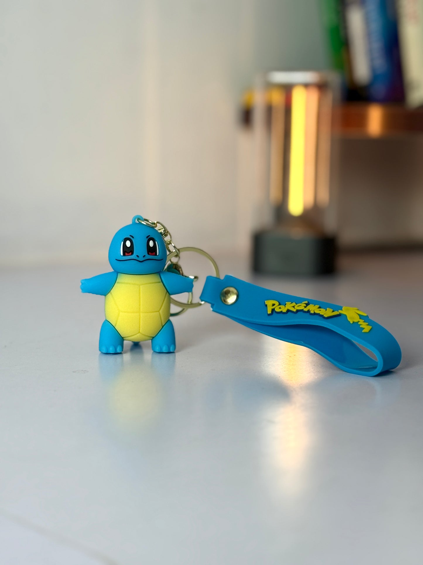 Pokémon Squirtle 3D Silicone Soft Keychain (7-10 cm)