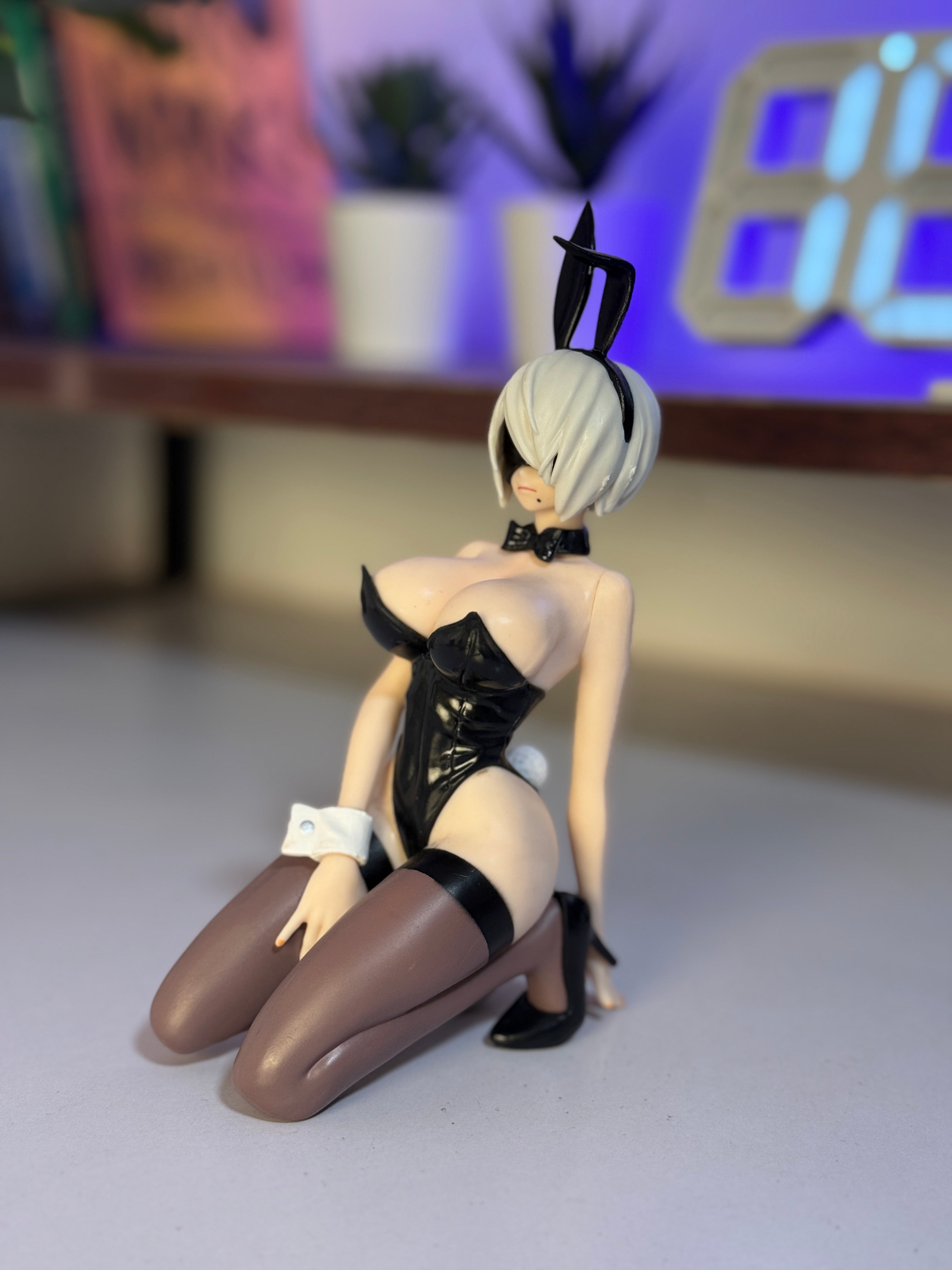 15 cm Bunny Outfit Anime Girl Action Figure – Premium Kneeling Pose Collectible Statue | Action Nook