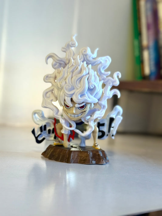 One Piece Gear 5 Luffy Figure - 16cm Nika Awakening Statue