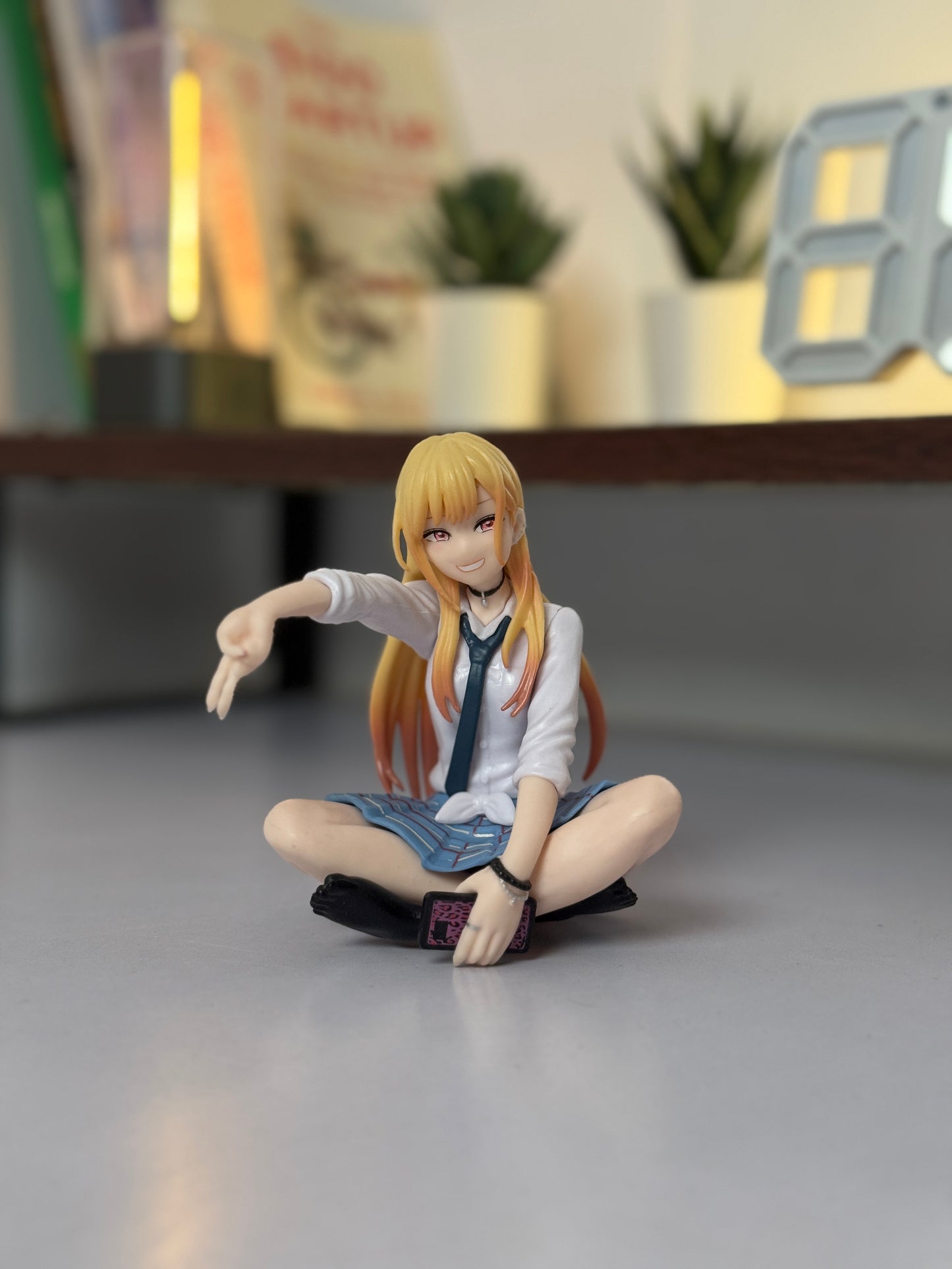 10 cm Marin Kitagawa Figurine – Sitting Pose Anime Collectible