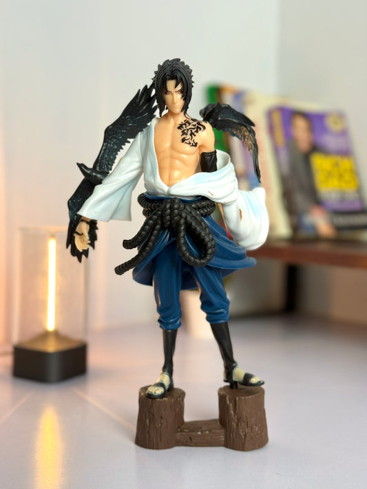 SASUKE STANDING ON WOOD