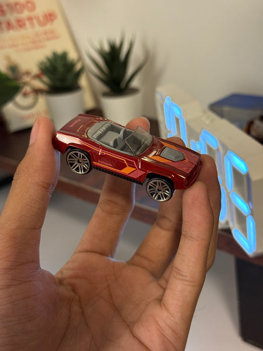 Hot Wheels Red Convertible – Die-Cast Collectible