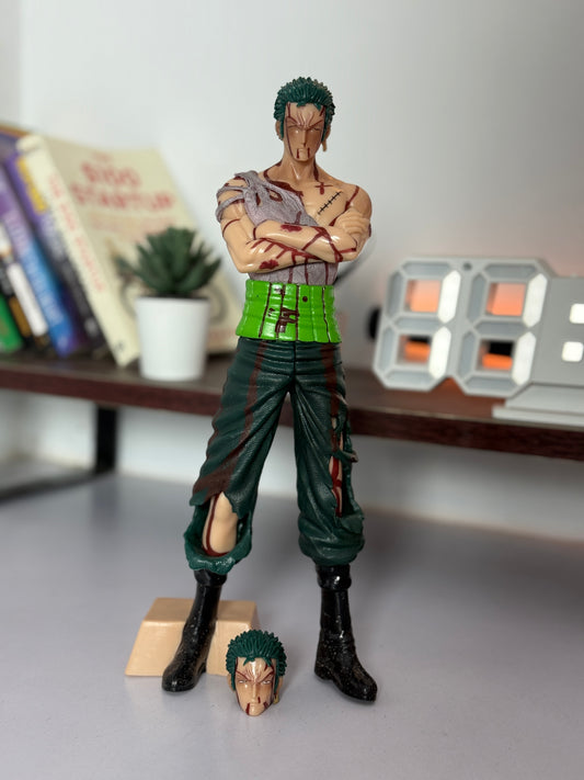 One Piece Roronoa Zoro Action Figure | 30cm Anime Collectible Statue | Straw Hat Pirates Figurine