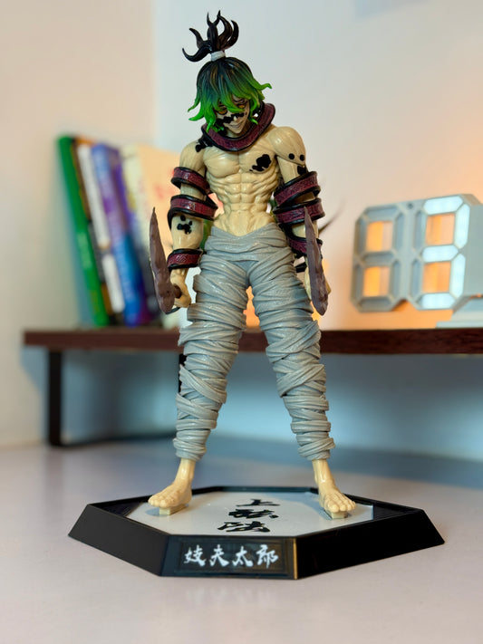 Demon Slayer Kaigaku Figure 30cm, Upper Rank Six Collectible Statue, Kimetsu no Yaiba Anime Figure