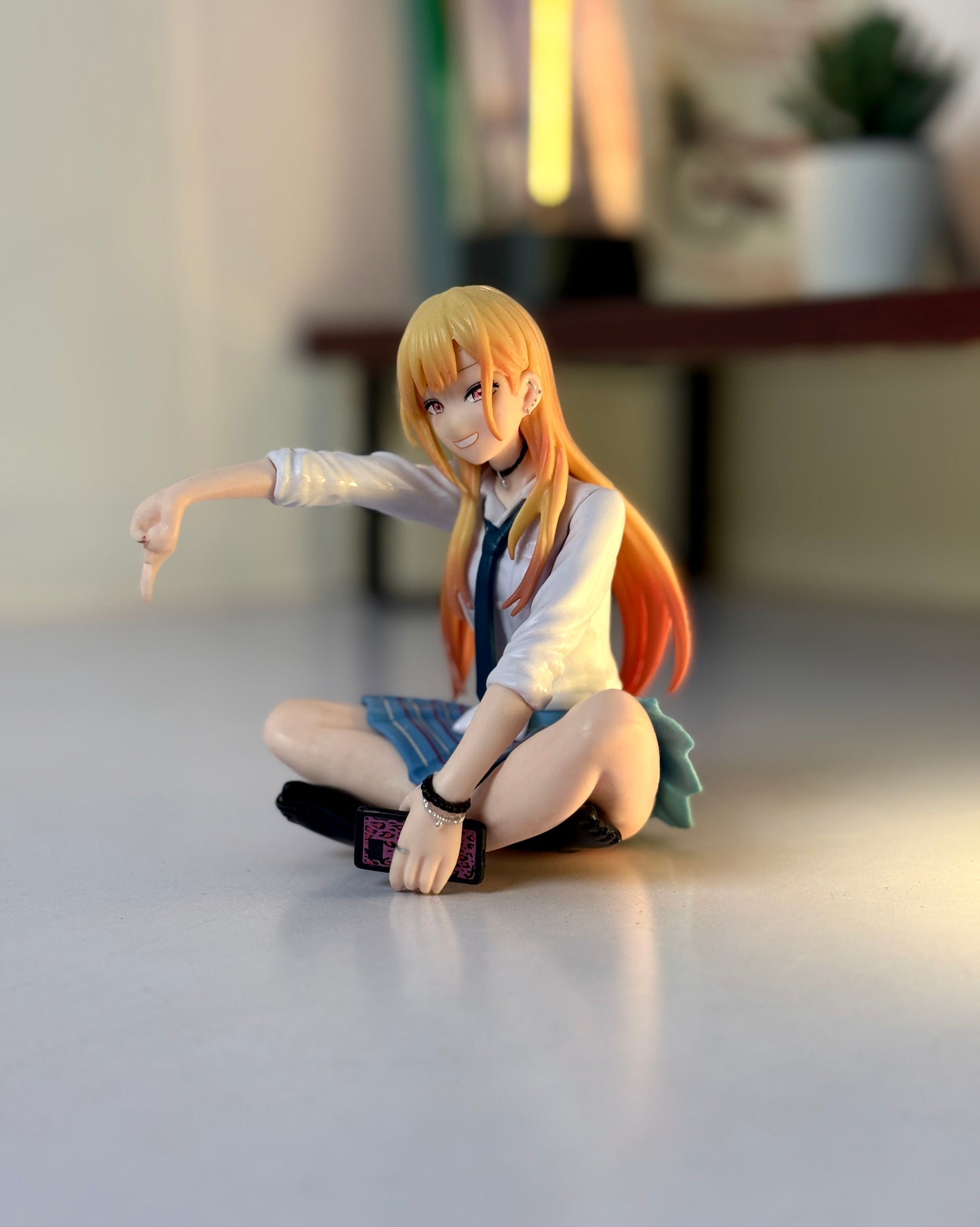 10 cm Marin Kitagawa Figurine – Sitting Pose Anime Collectible