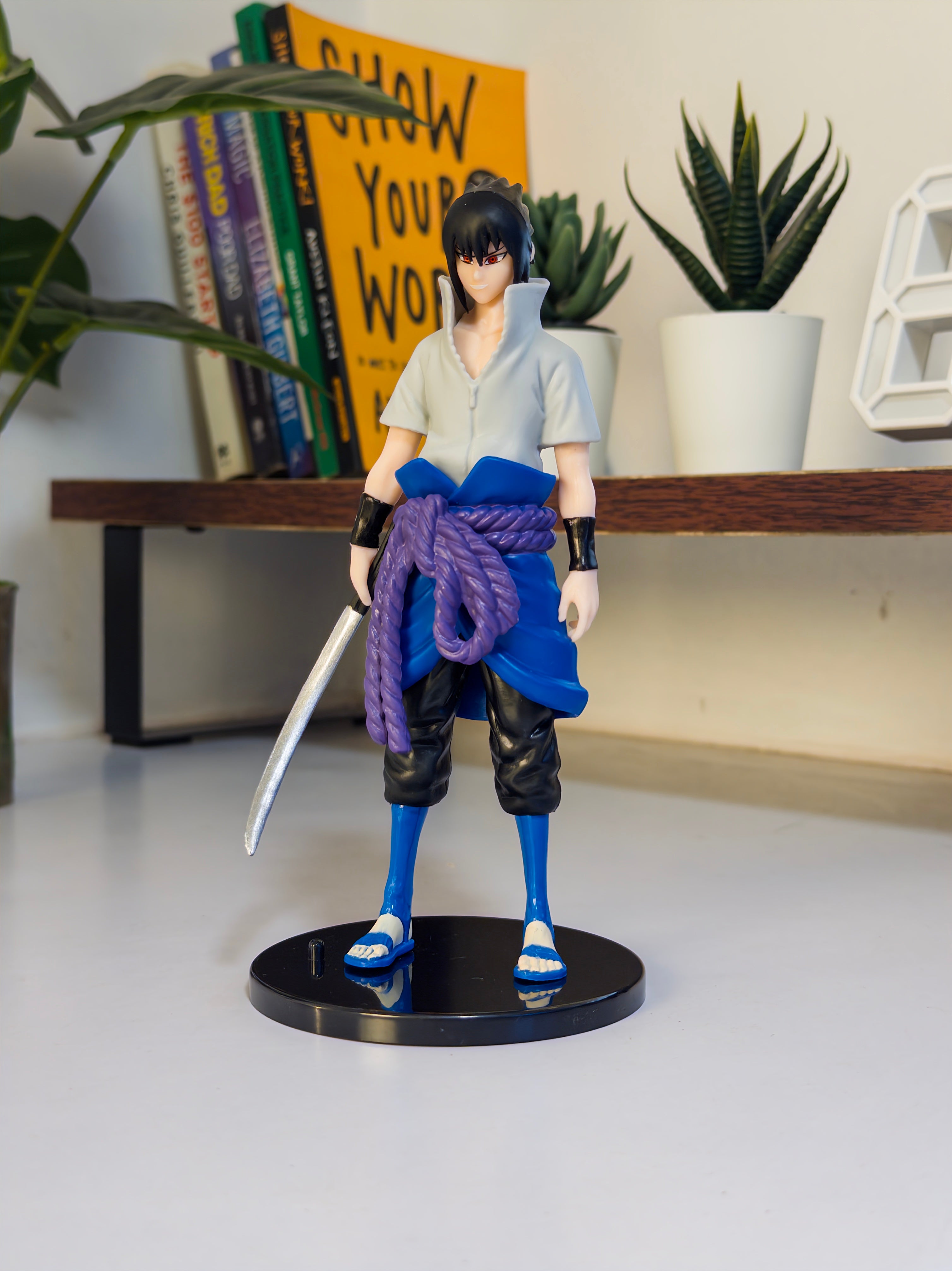 Sasuke Uchiha Action Figure – 17cm | Chidori Edition | Action Nook