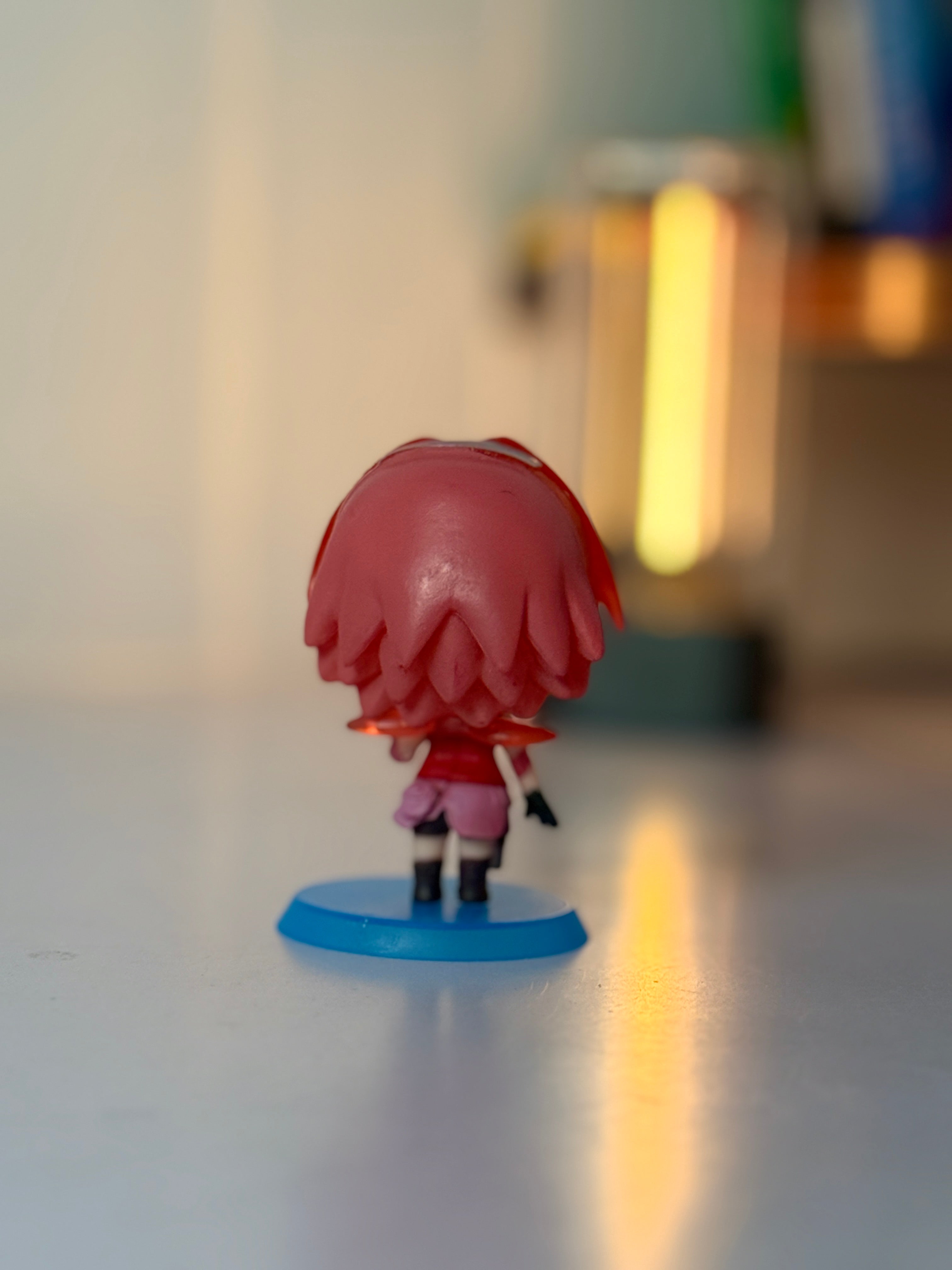 Sakura Haruno Chibi Figure - 10cm Naruto Shippuden Collectible with Blue Base