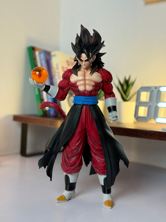 Dragon Ball GT Super Saiyan 4 Goku 30cm Action Figure – Anime Collectible Statue with Dragon Ball