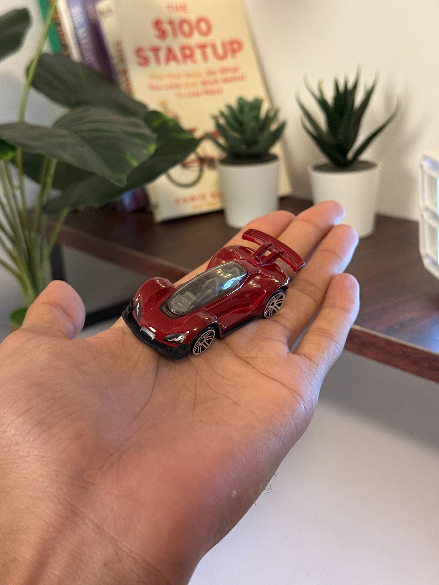 Hot Wheels Red Sports Car – Die-Cast Collectible